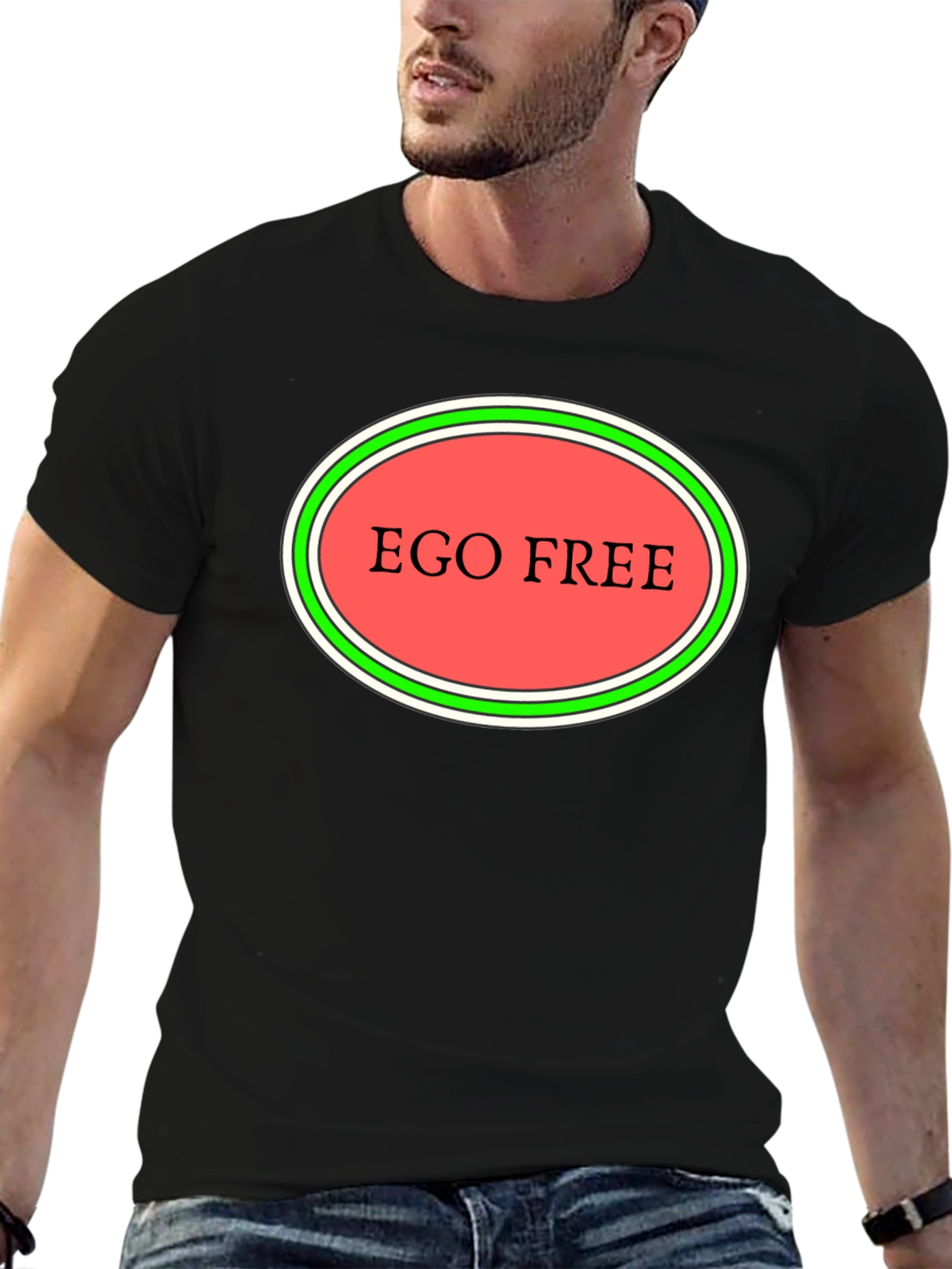 Ego Free Graphic Tee - Soft Cotton Blend
