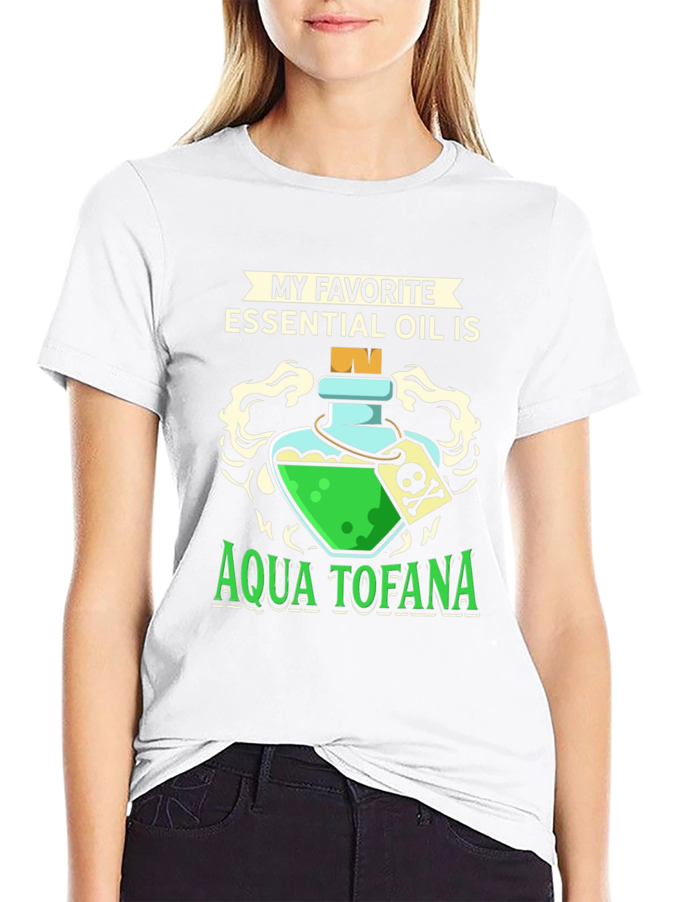 Aqua Tofana Essential Oil Humor T-Shirt