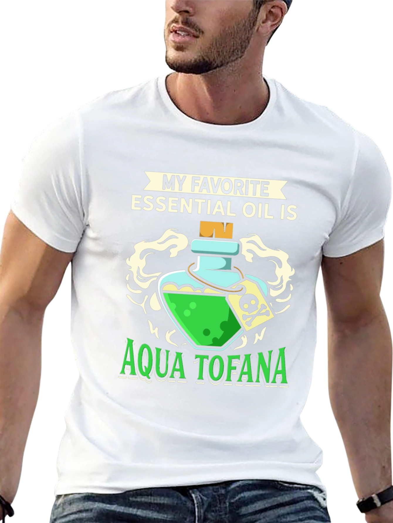 Aqua Tofana Essential Oil Humor T-Shirt