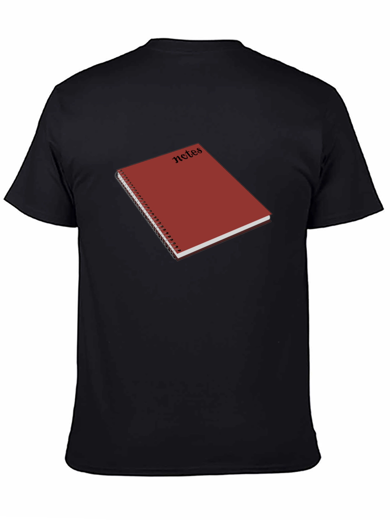Notes Graphic T-Shirt - Classic Black Tee