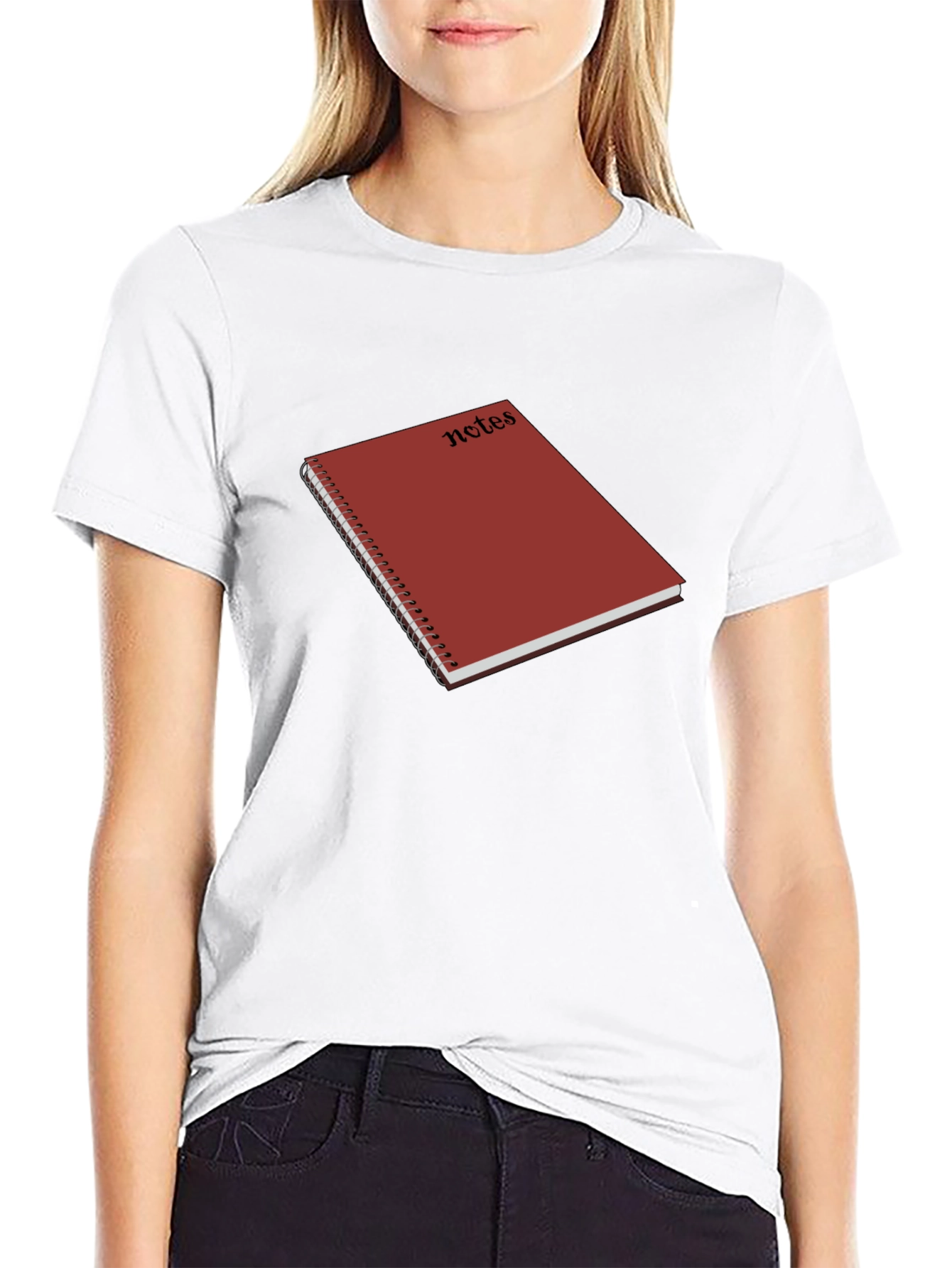 Notes Graphic T-Shirt - Classic Black Tee