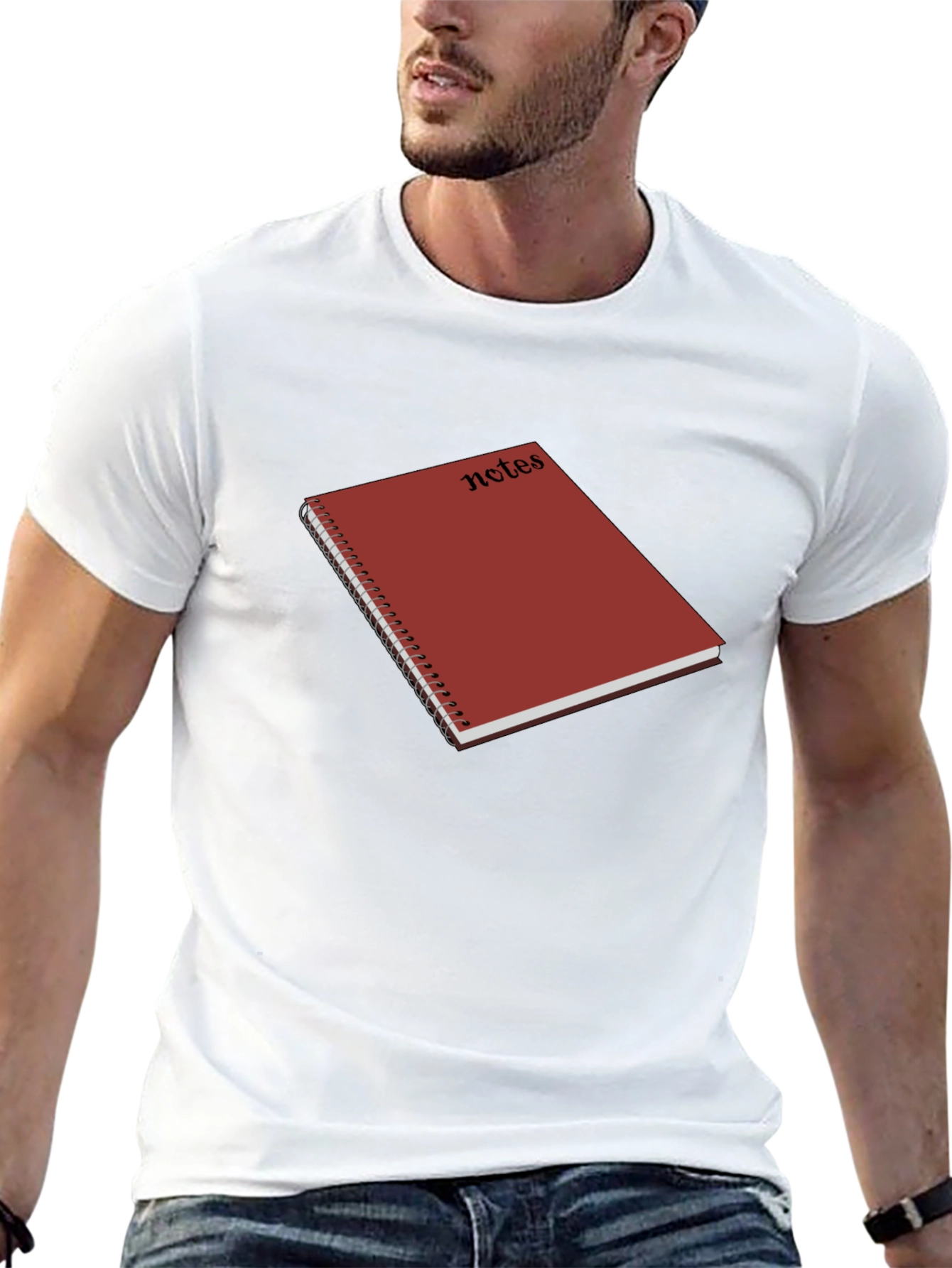 Notes Graphic T-Shirt - Classic Black Tee