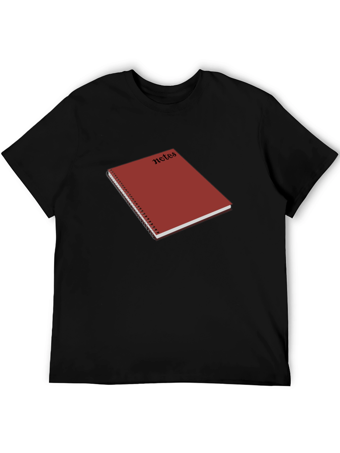 Notes Graphic T-Shirt - Classic Black Tee