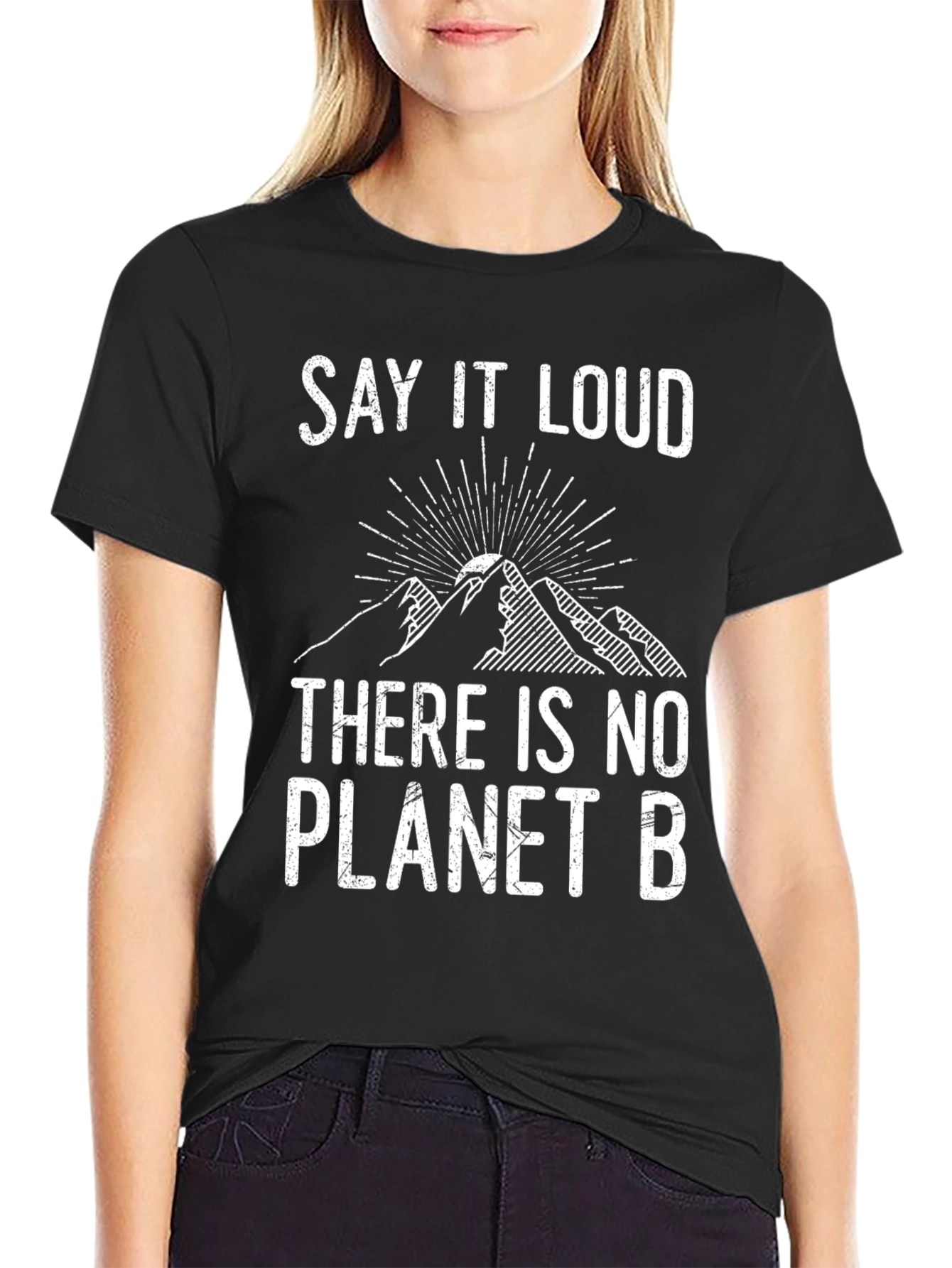 Say It Loud No Planet B Graphic Tee