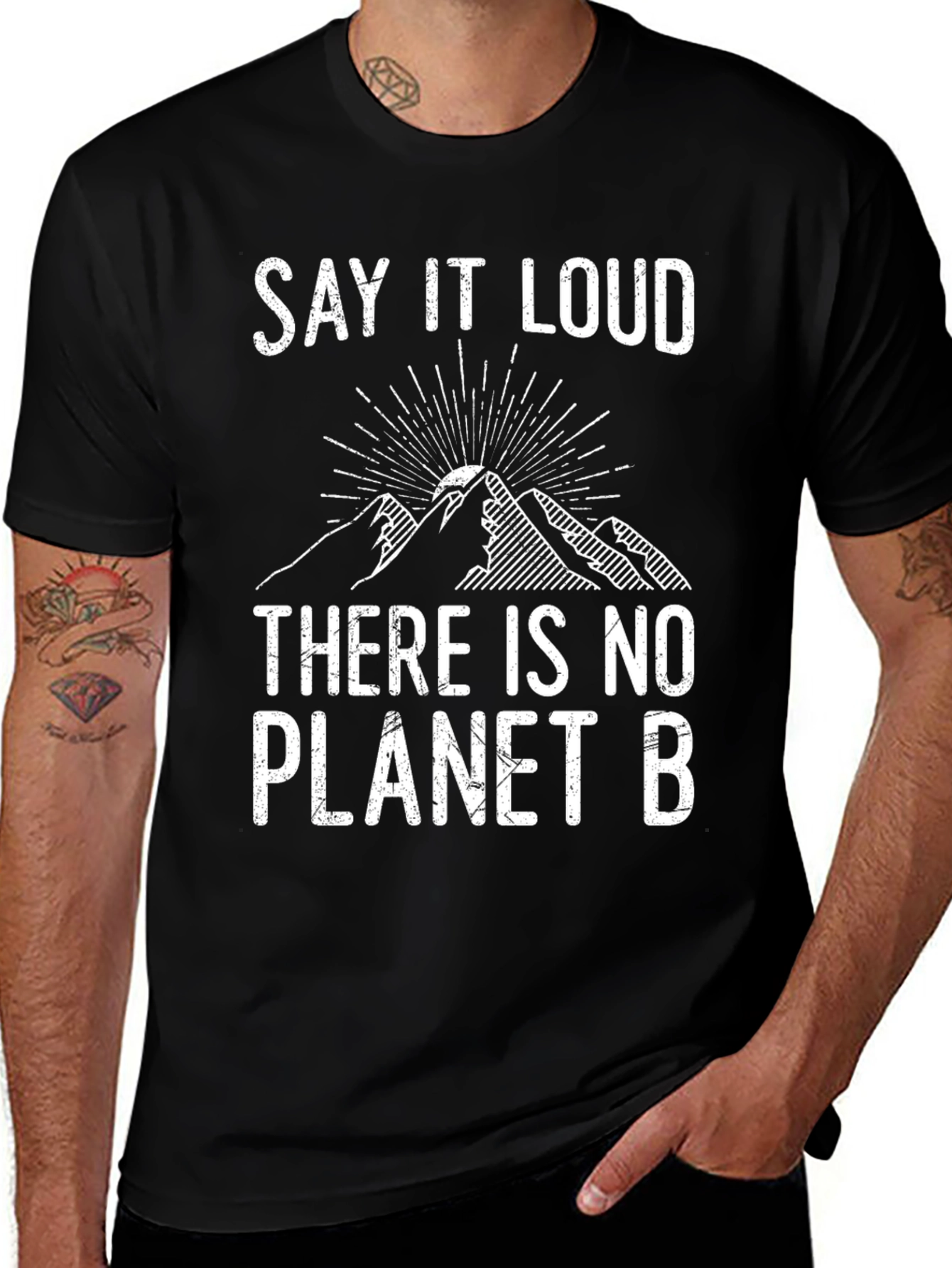 Say It Loud No Planet B Graphic Tee
