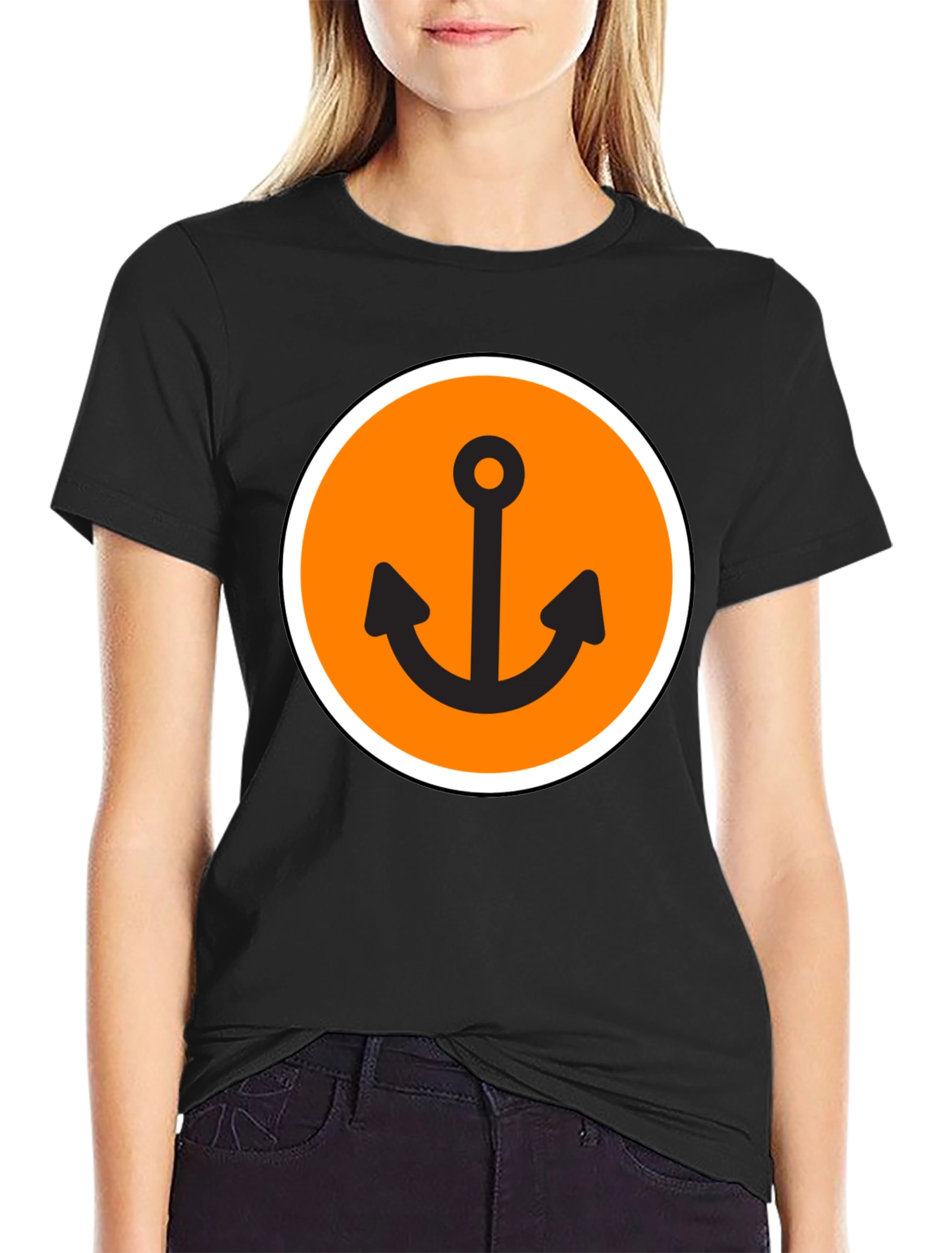 Anchor Graphic Tee - Classic Style