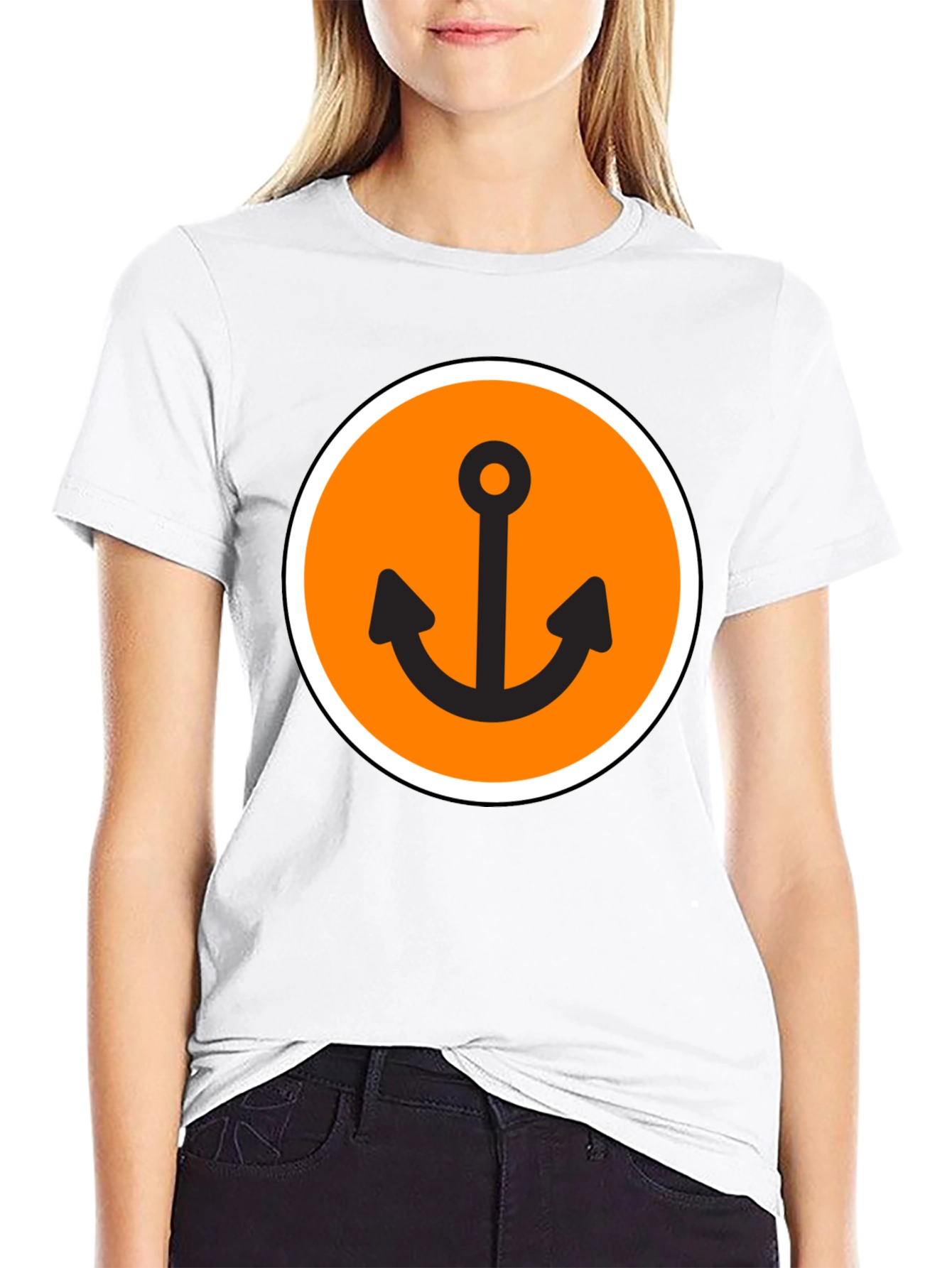 Anchor Graphic Tee - Classic Style