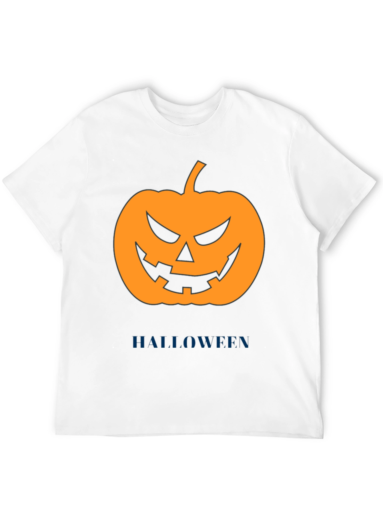 Halloween Pumpkin Graphic T-Shirt