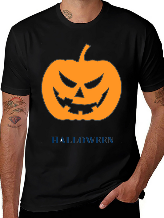 Halloween Pumpkin Graphic T-Shirt