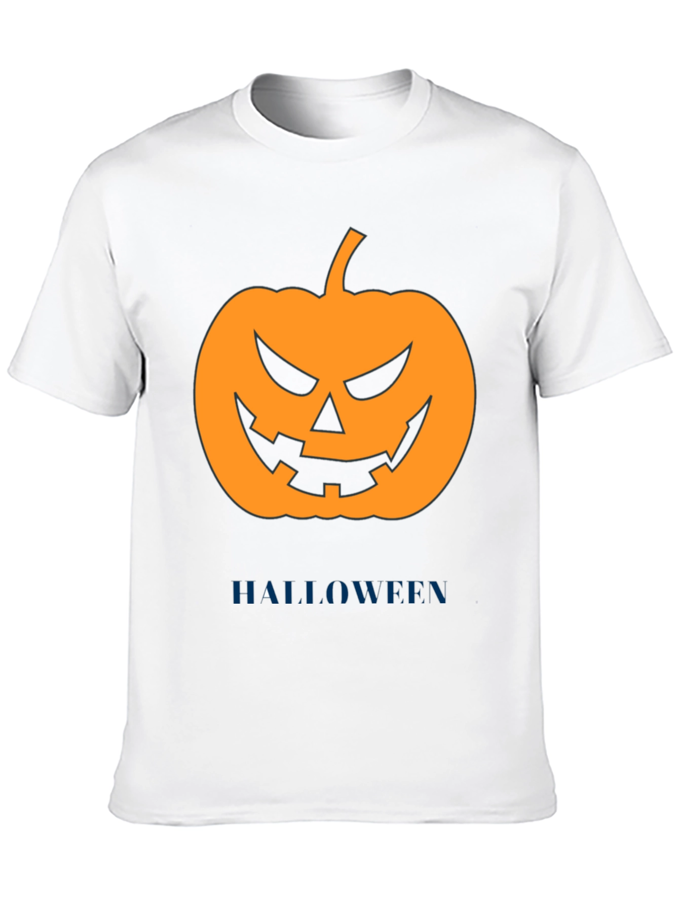 Halloween Pumpkin Graphic T-Shirt