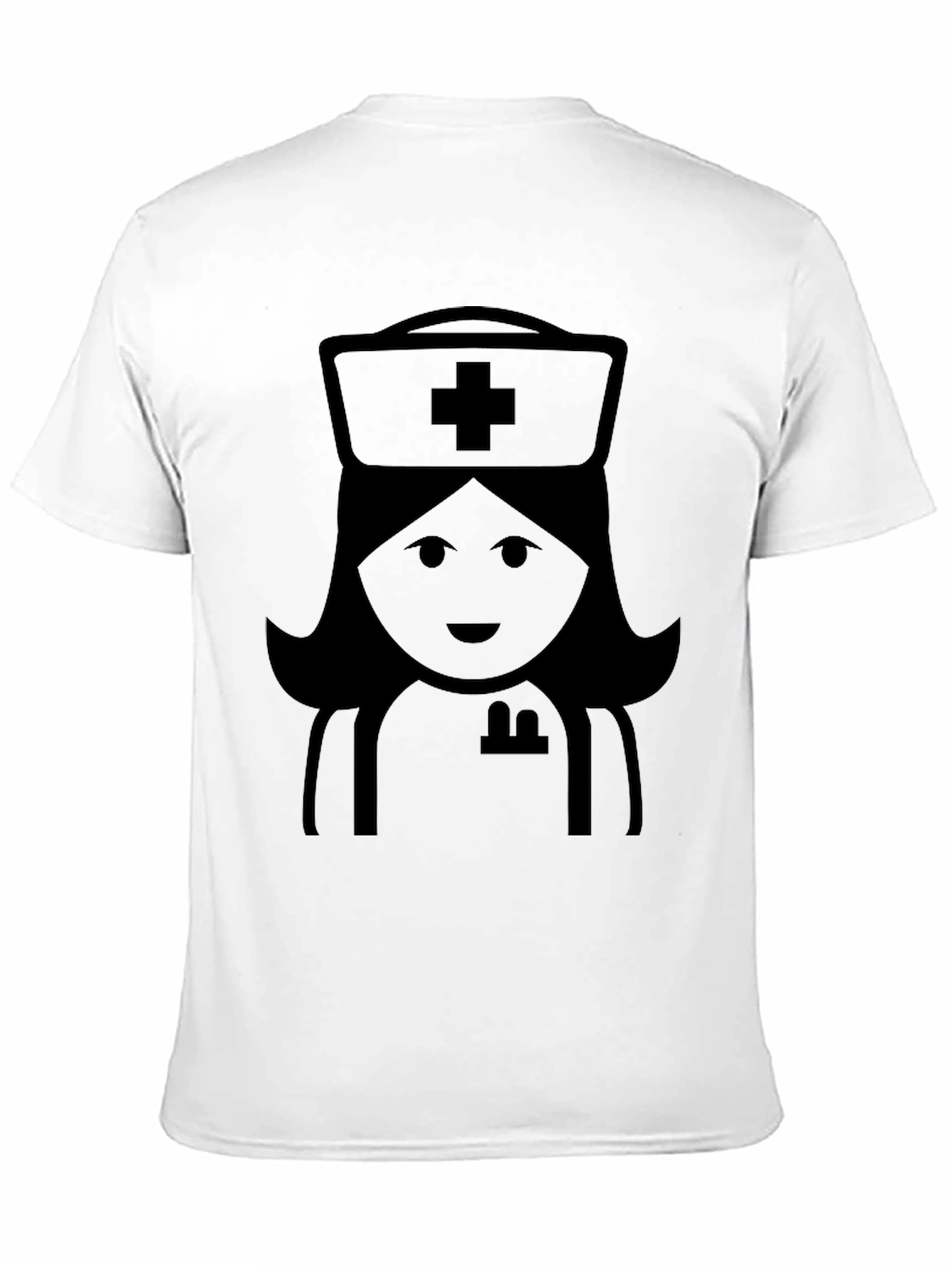 Nurse Icon Black T-Shirt