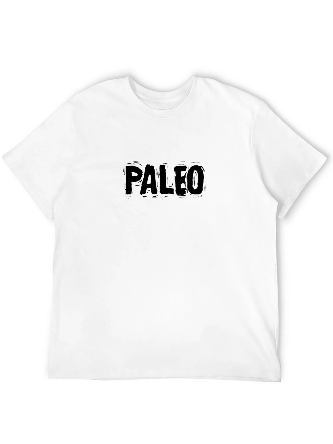 Paleo Graphic Tee - Soft Black Cotton T-Shirt