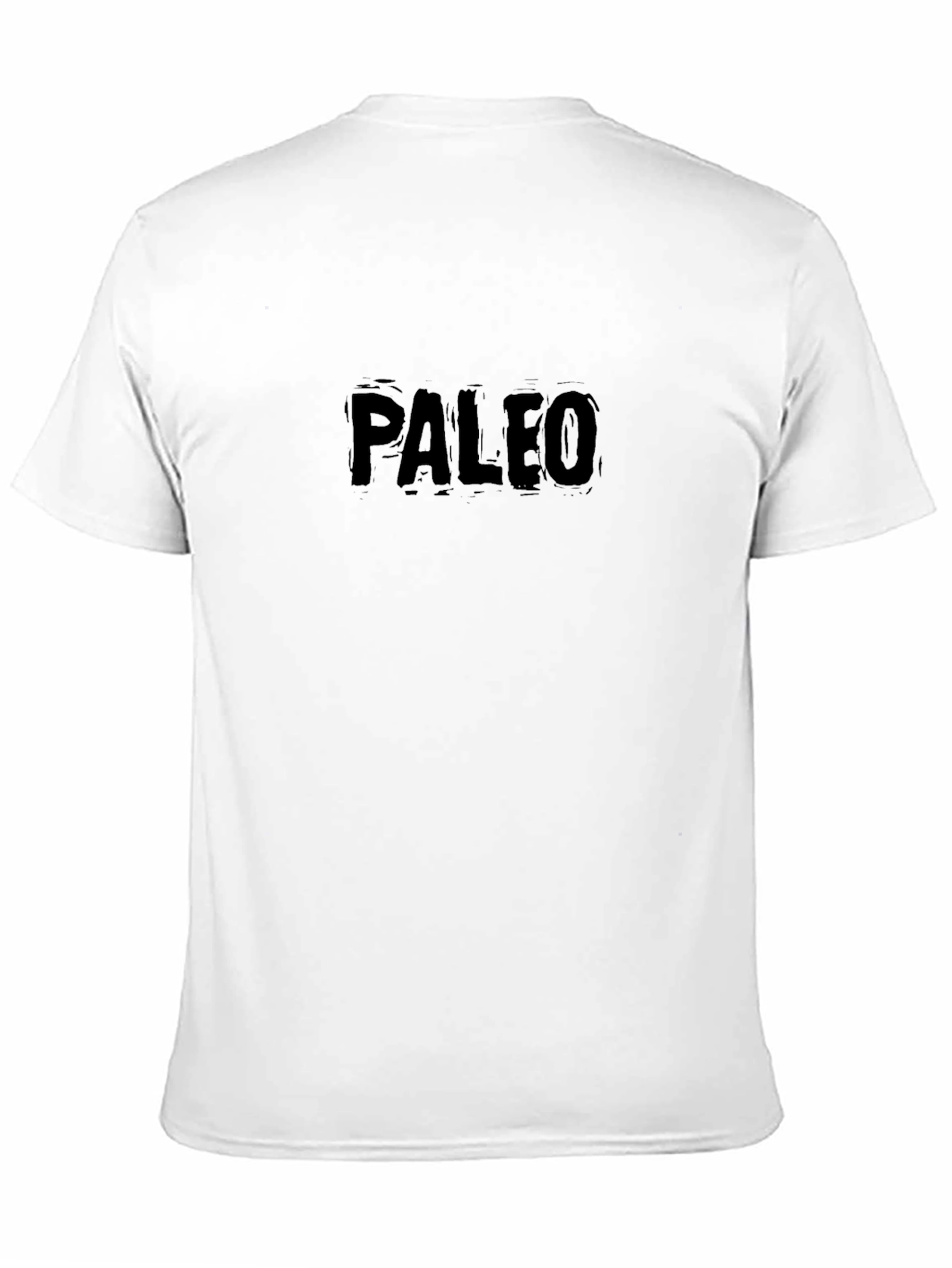 Paleo Graphic Tee - Soft Black Cotton T-Shirt