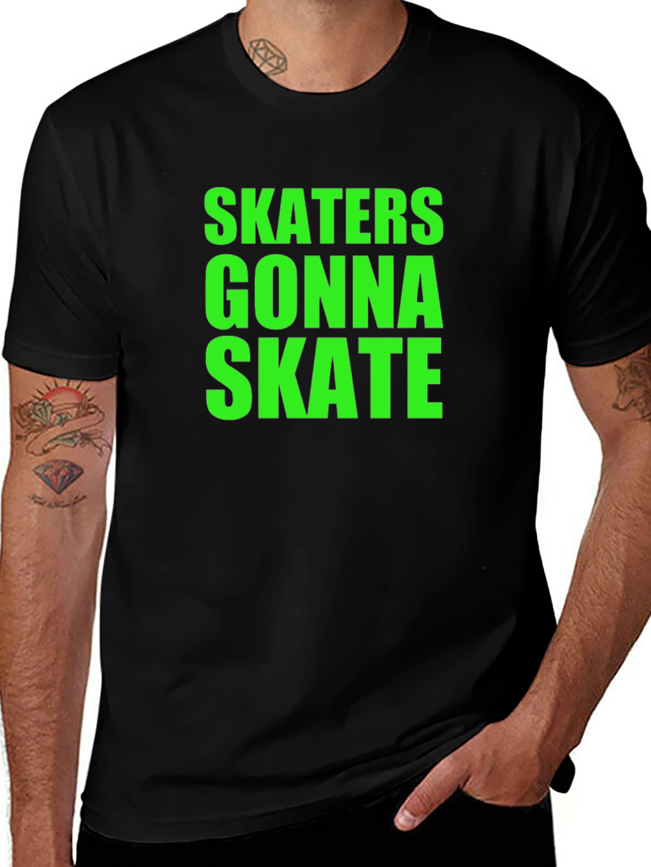 Skaters Gonna Skate Graphic T-Shirt