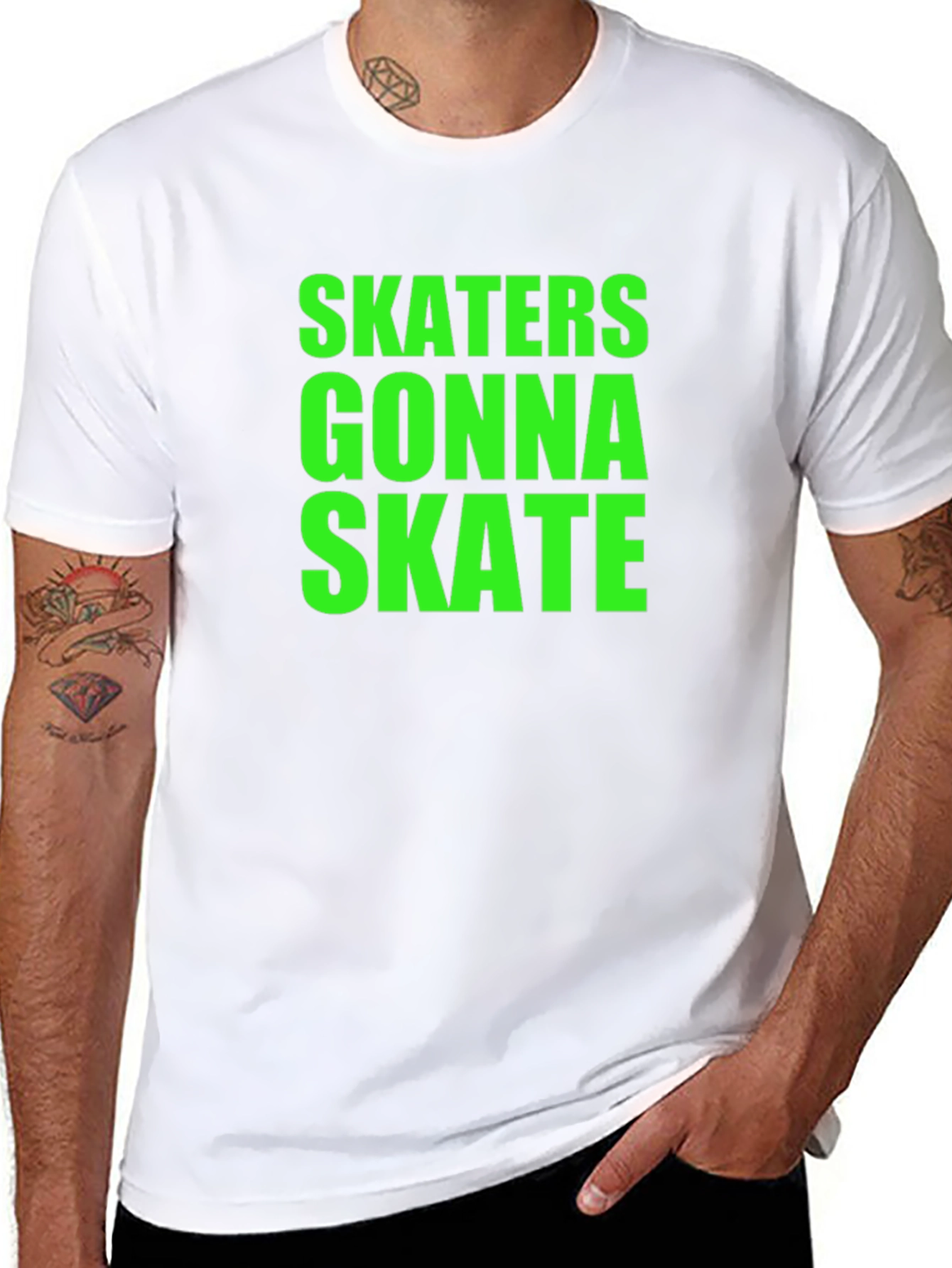 Skaters Gonna Skate Graphic T-Shirt