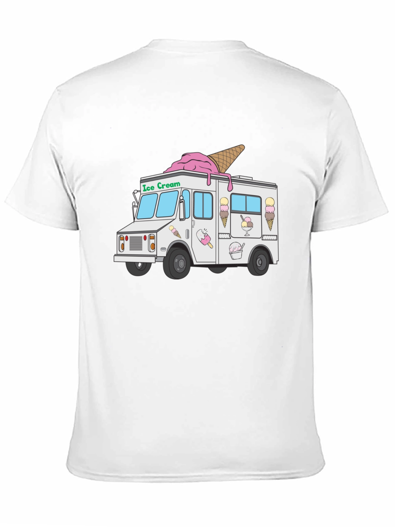 Ice Cream Truck Graphic T-Shirt