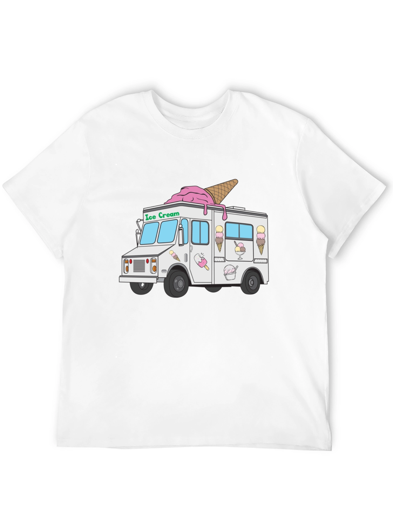 Ice Cream Truck Graphic T-Shirt