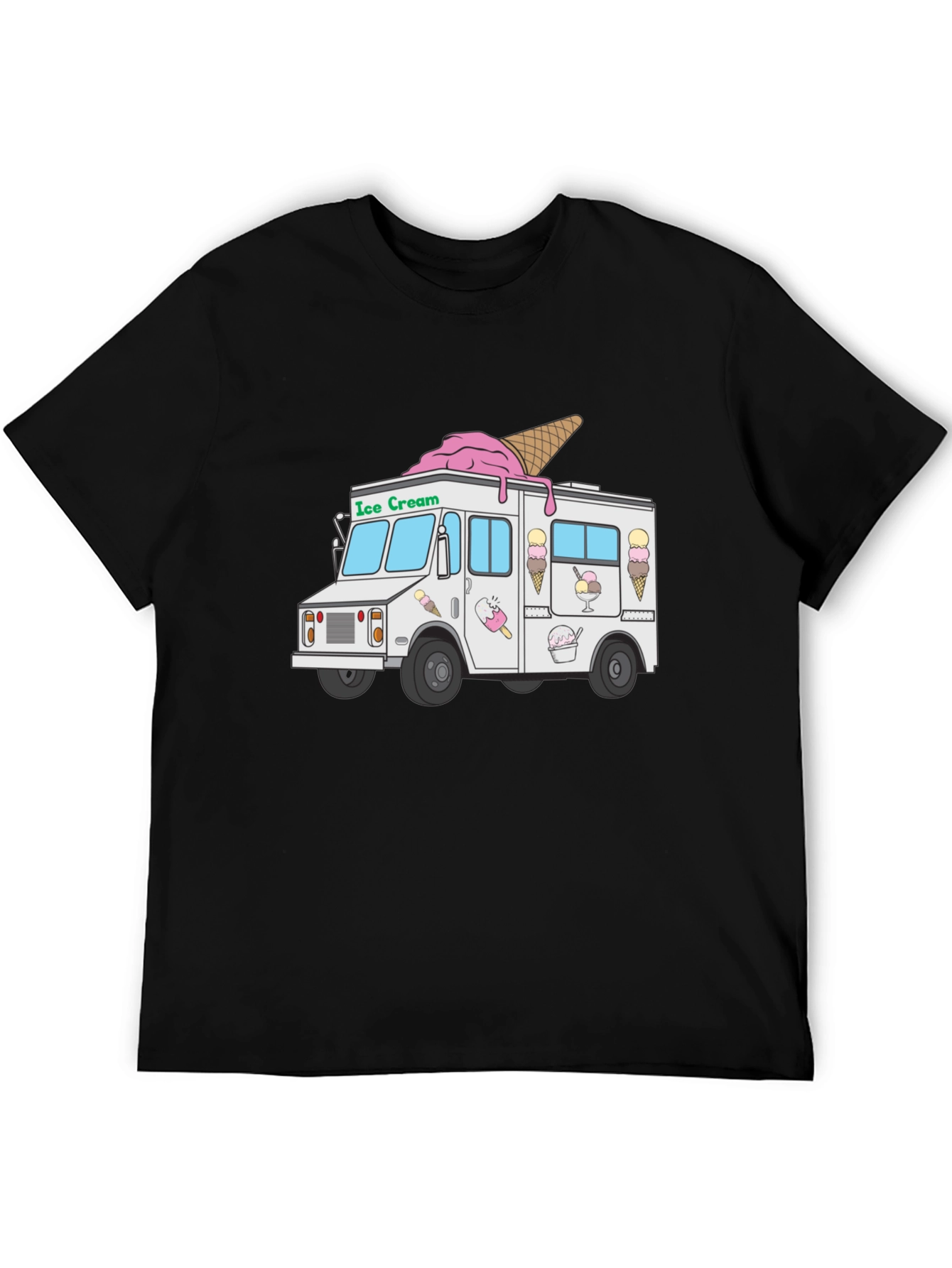 Ice Cream Truck Graphic T-Shirt