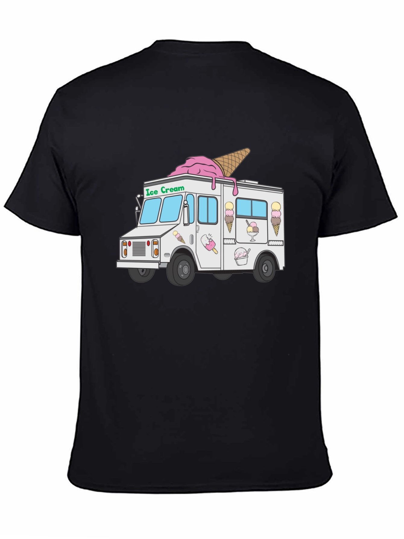 Ice Cream Truck Graphic T-Shirt
