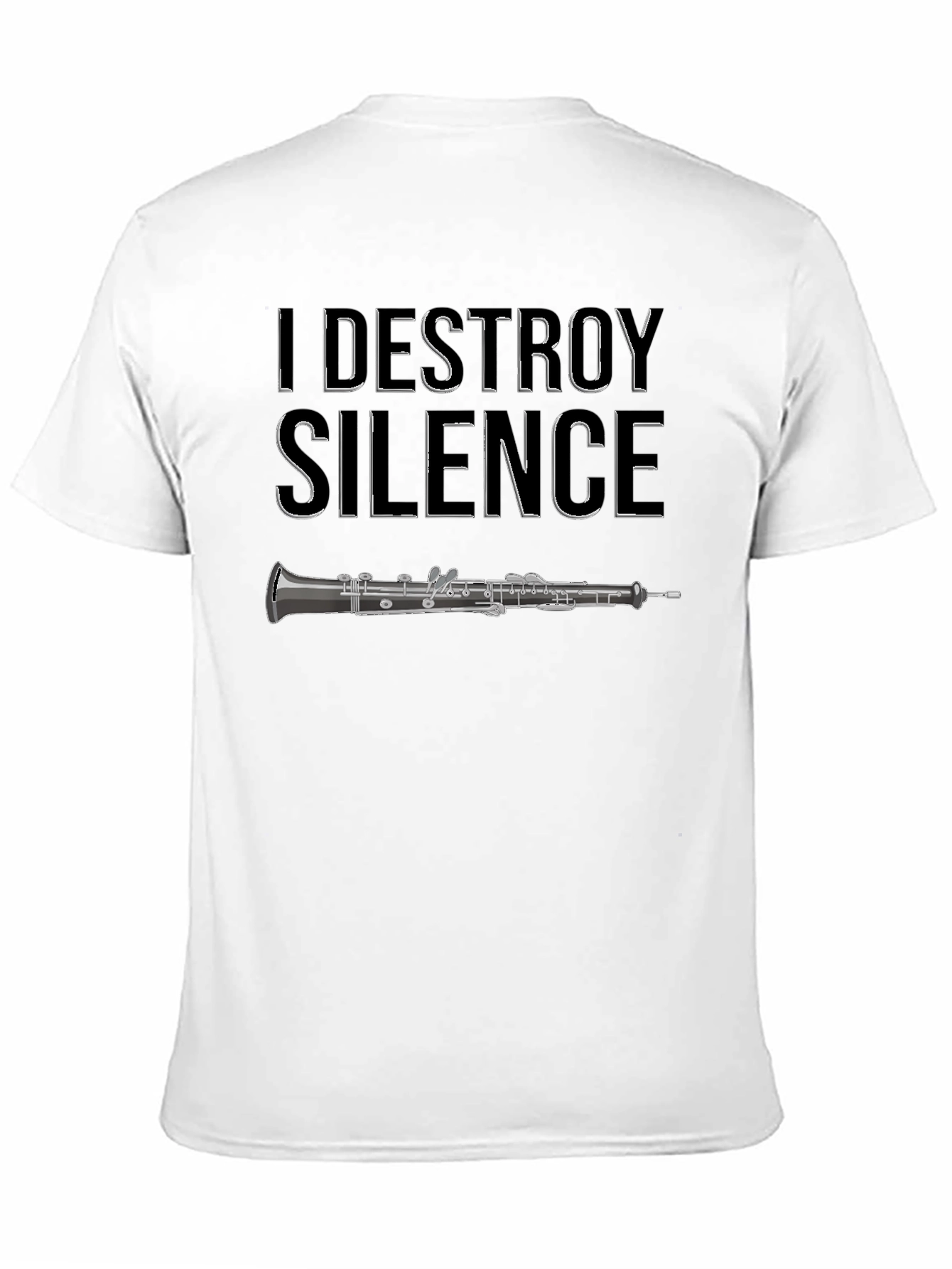 I Destroy Silence Oboe T-Shirt