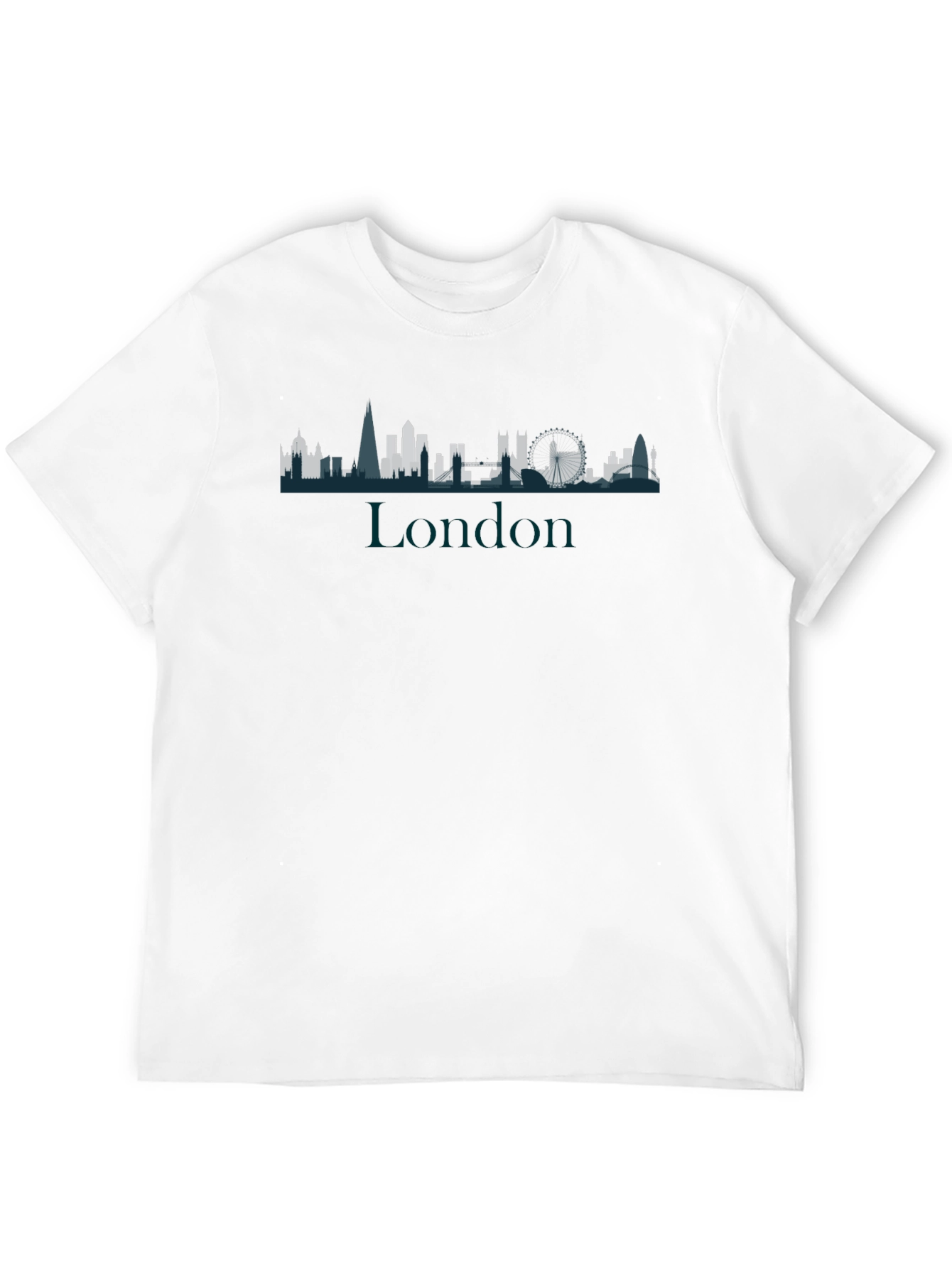 London Skyline Graphic Tee - Modern Cityscape T-Shirt