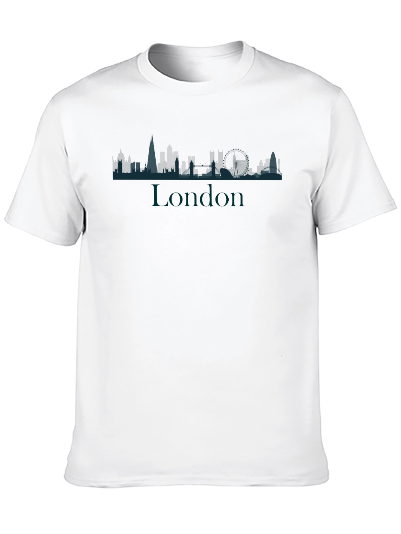 London Skyline Graphic Tee - Modern Cityscape T-Shirt