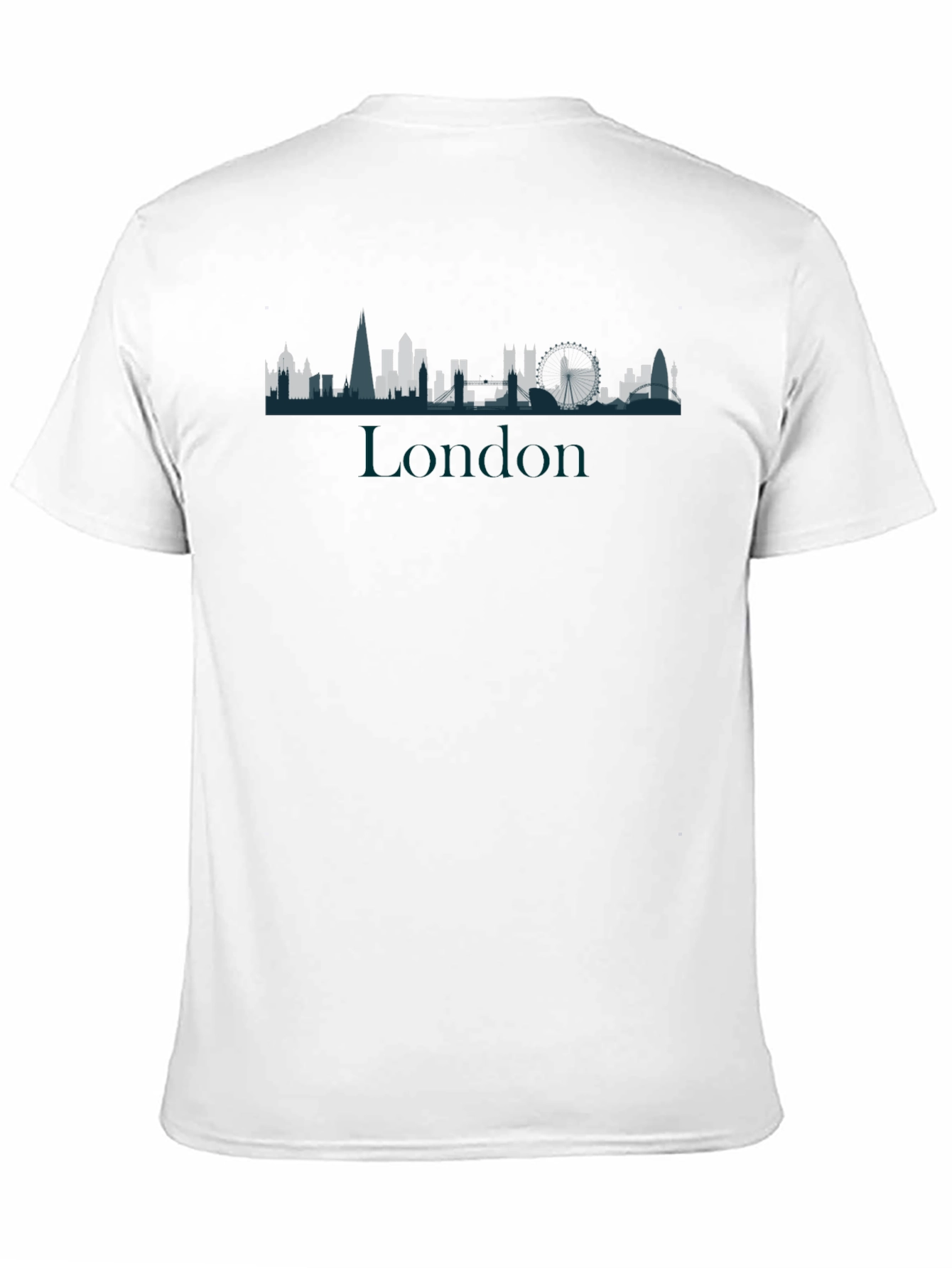 London Skyline Graphic Tee - Modern Cityscape T-Shirt