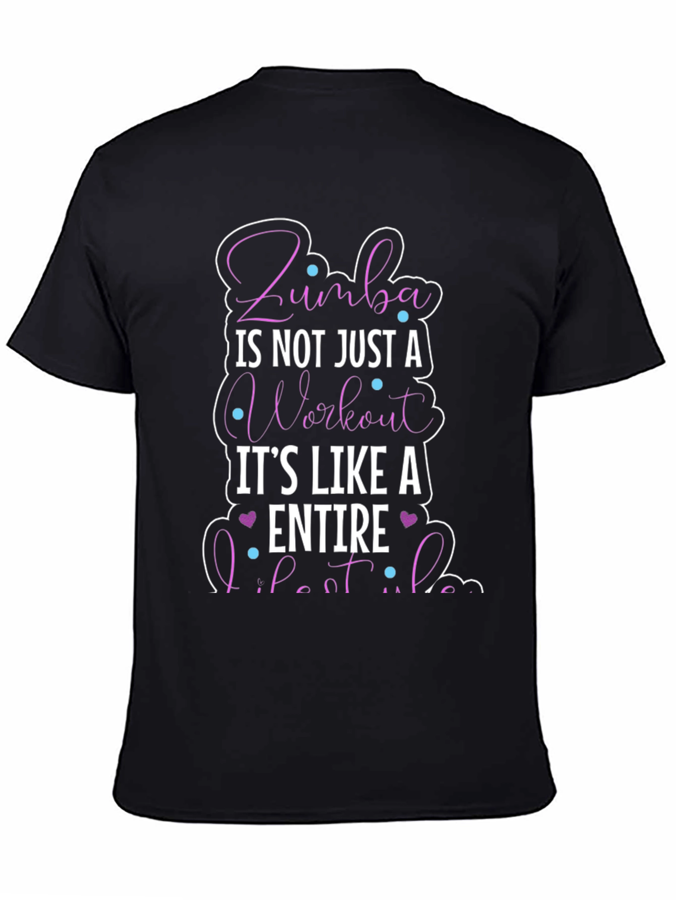 Zumba Lifestyle Graphic Tee - Workout Motivation Shirt