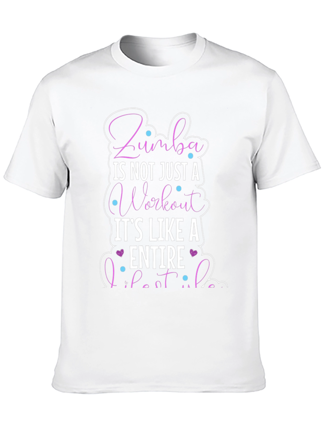 Zumba Lifestyle Graphic Tee - Workout Motivation Shirt
