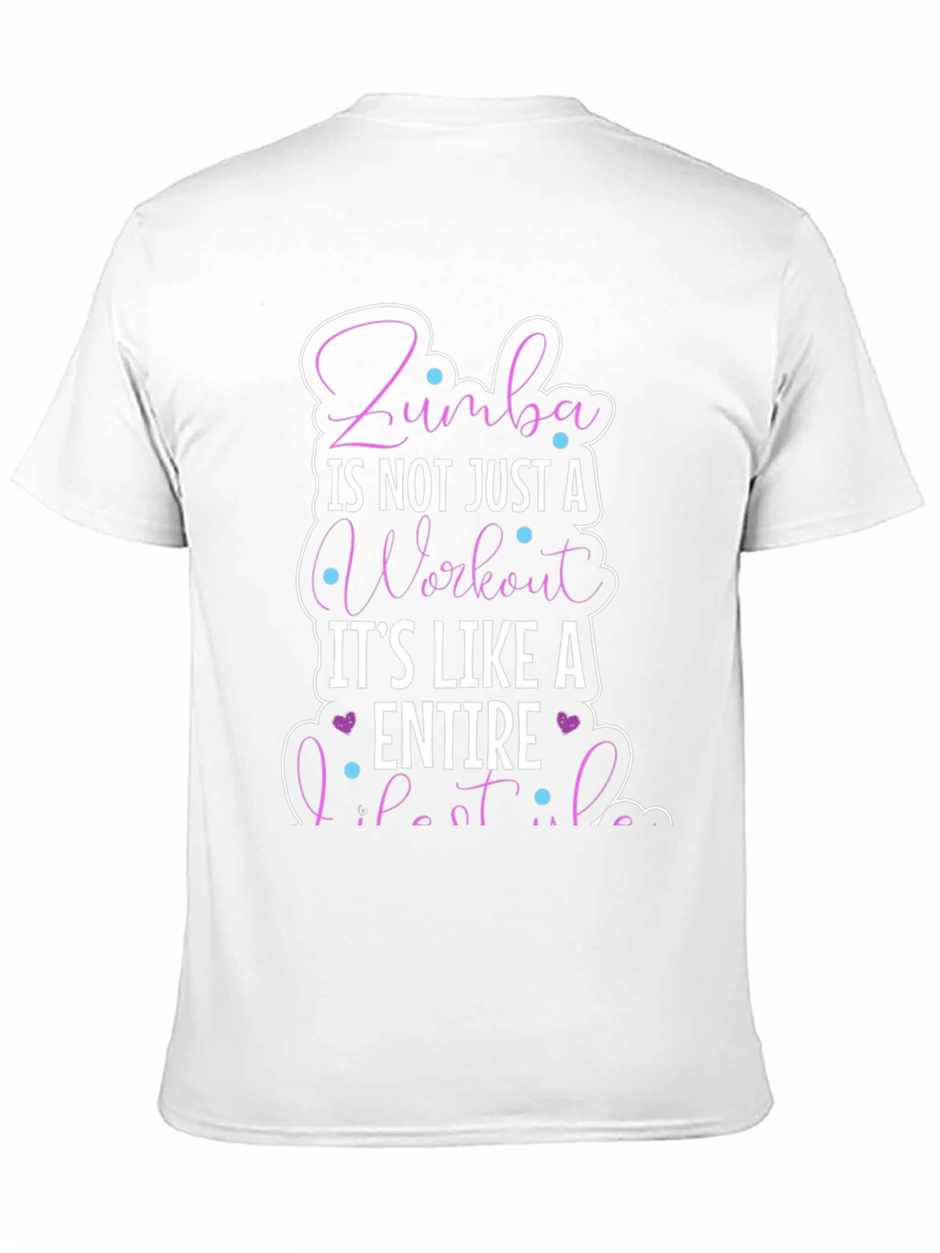 Zumba Lifestyle Graphic Tee - Workout Motivation Shirt