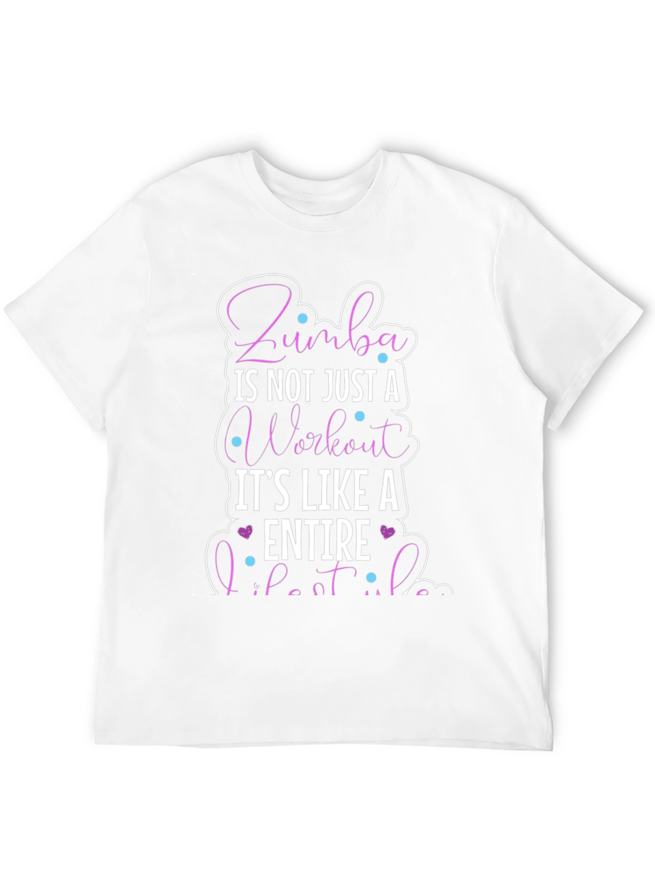 Zumba Lifestyle Graphic Tee - Workout Motivation Shirt