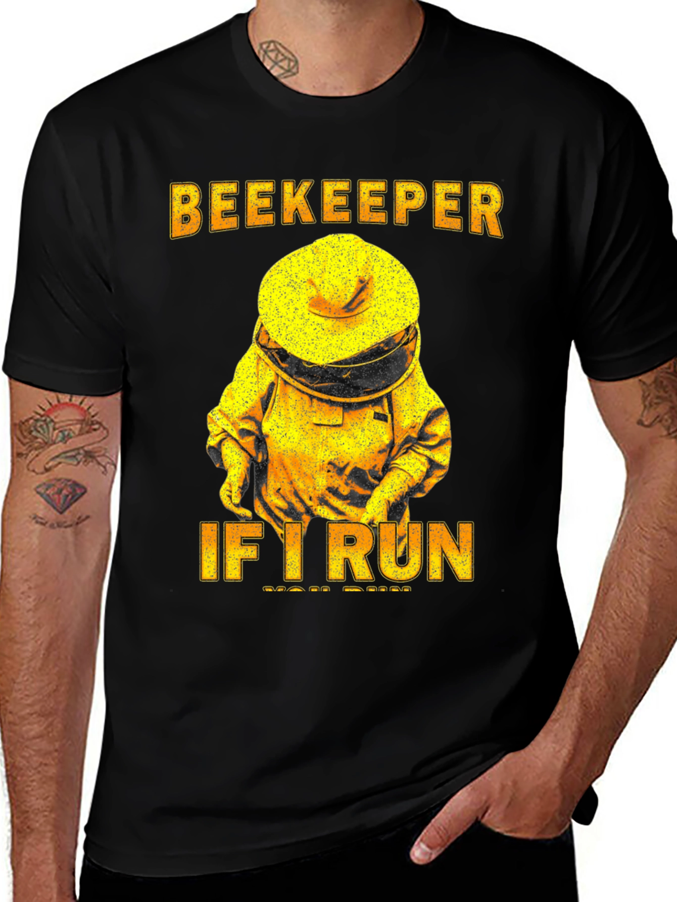 Beekeeper T-Shirt - If I Run You Run Tee