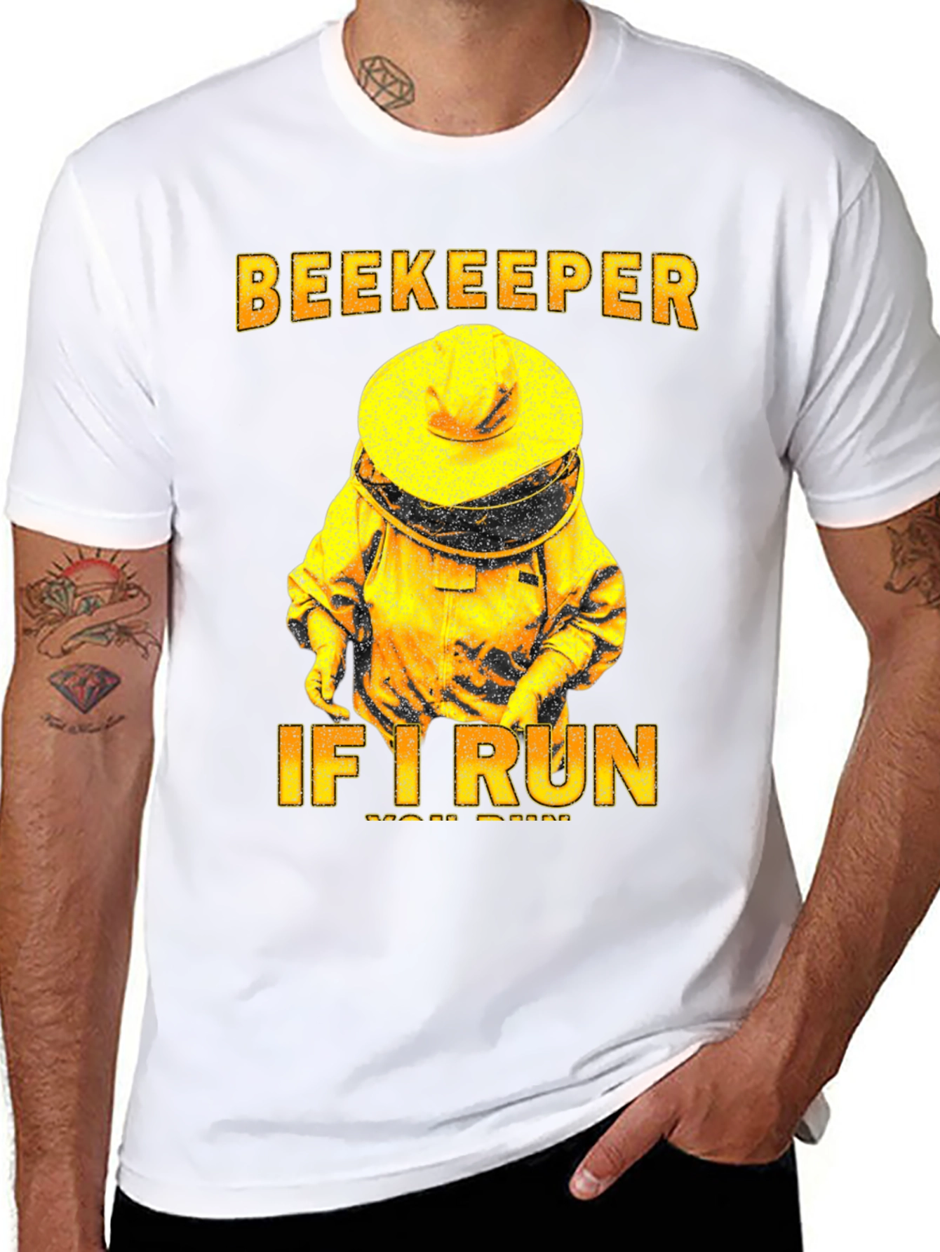 Beekeeper T-Shirt - If I Run You Run Tee