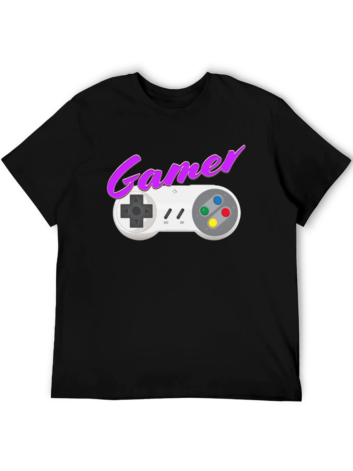 Retro Gamer T-Shirt - Classic Gaming Console Design