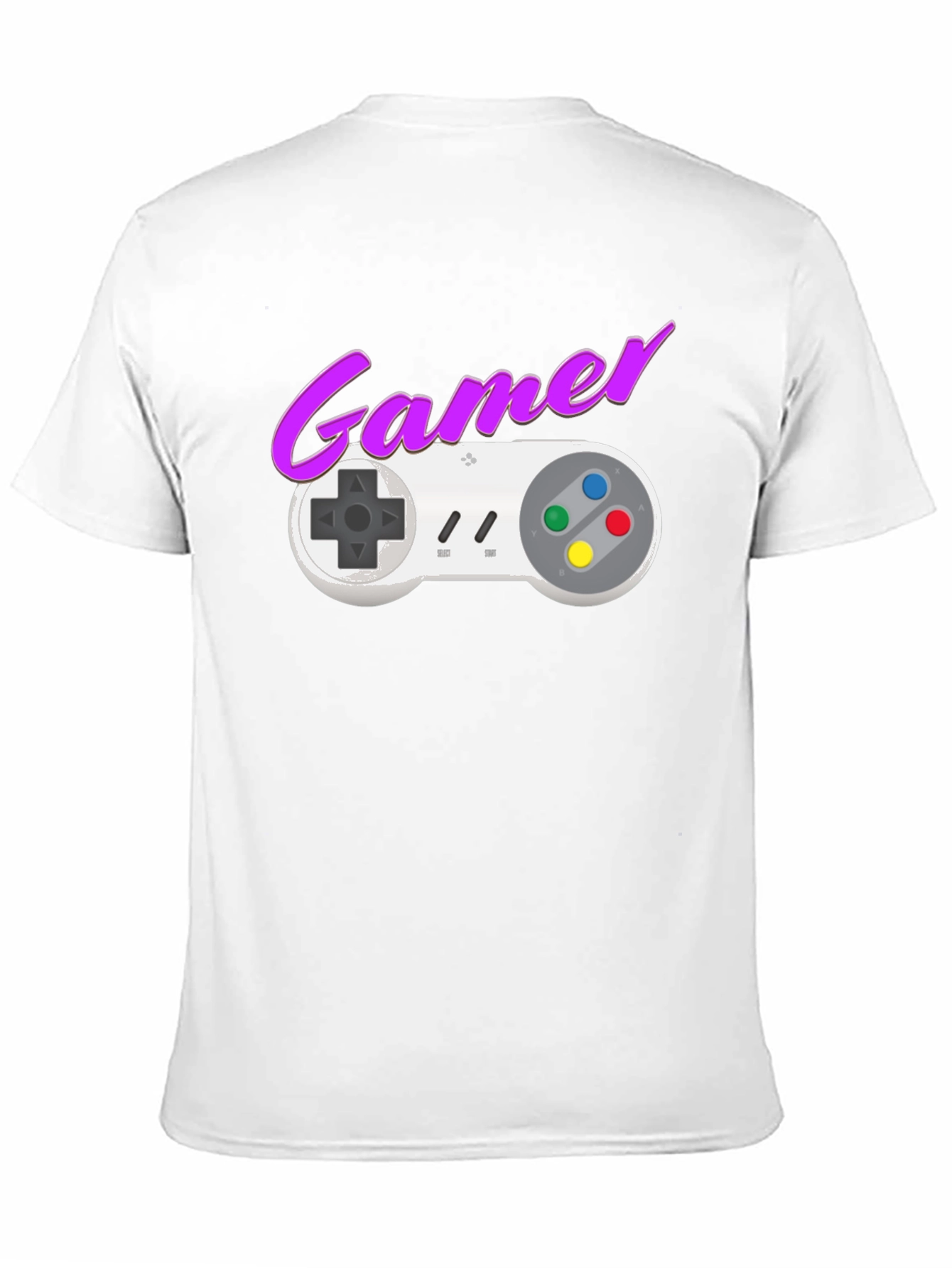 Retro Gamer T-Shirt - Classic Gaming Console Design