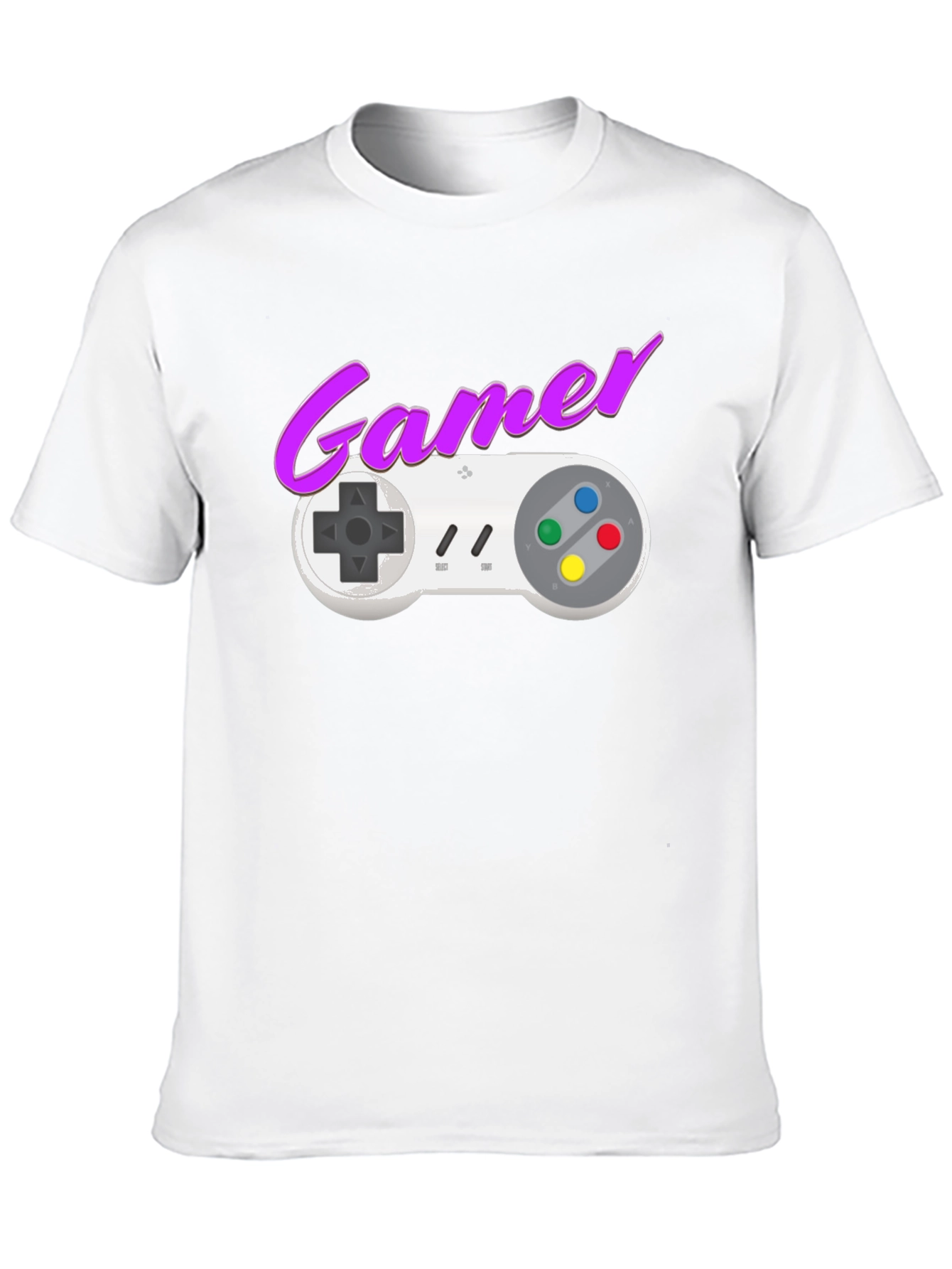 Retro Gamer T-Shirt - Classic Gaming Console Design