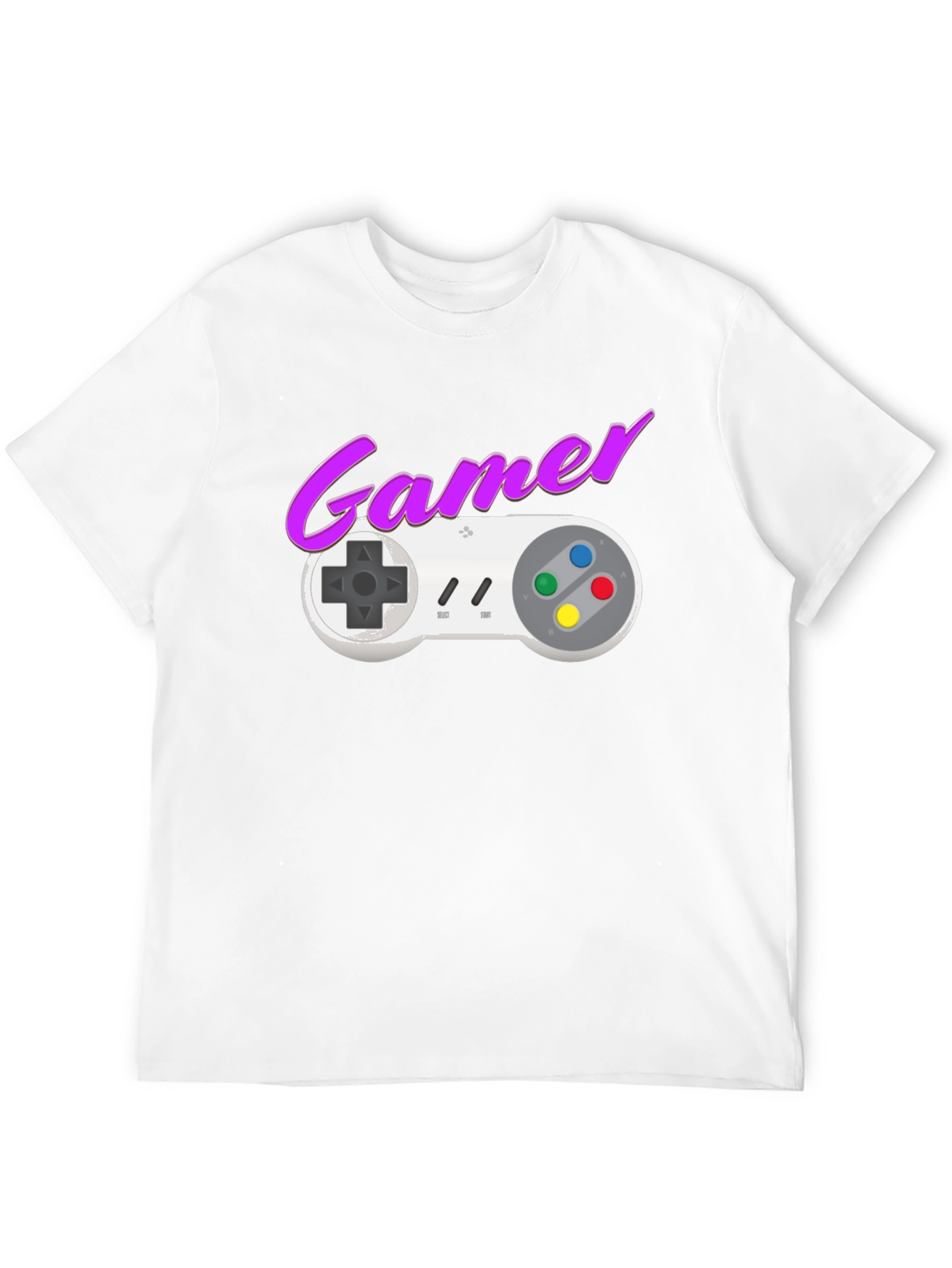 Retro Gamer T-Shirt - Classic Gaming Console Design