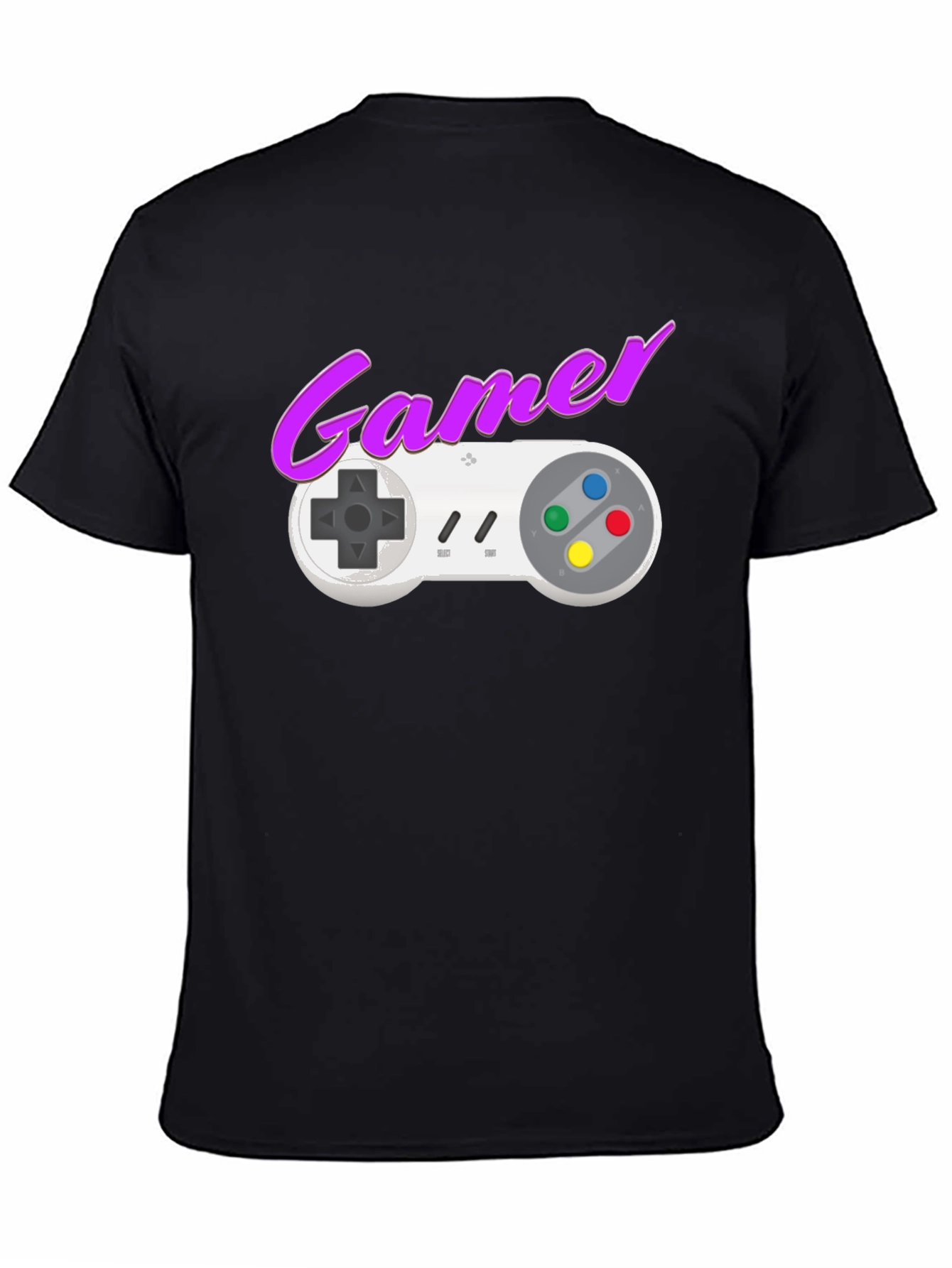 Retro Gamer T-Shirt - Classic Gaming Console Design