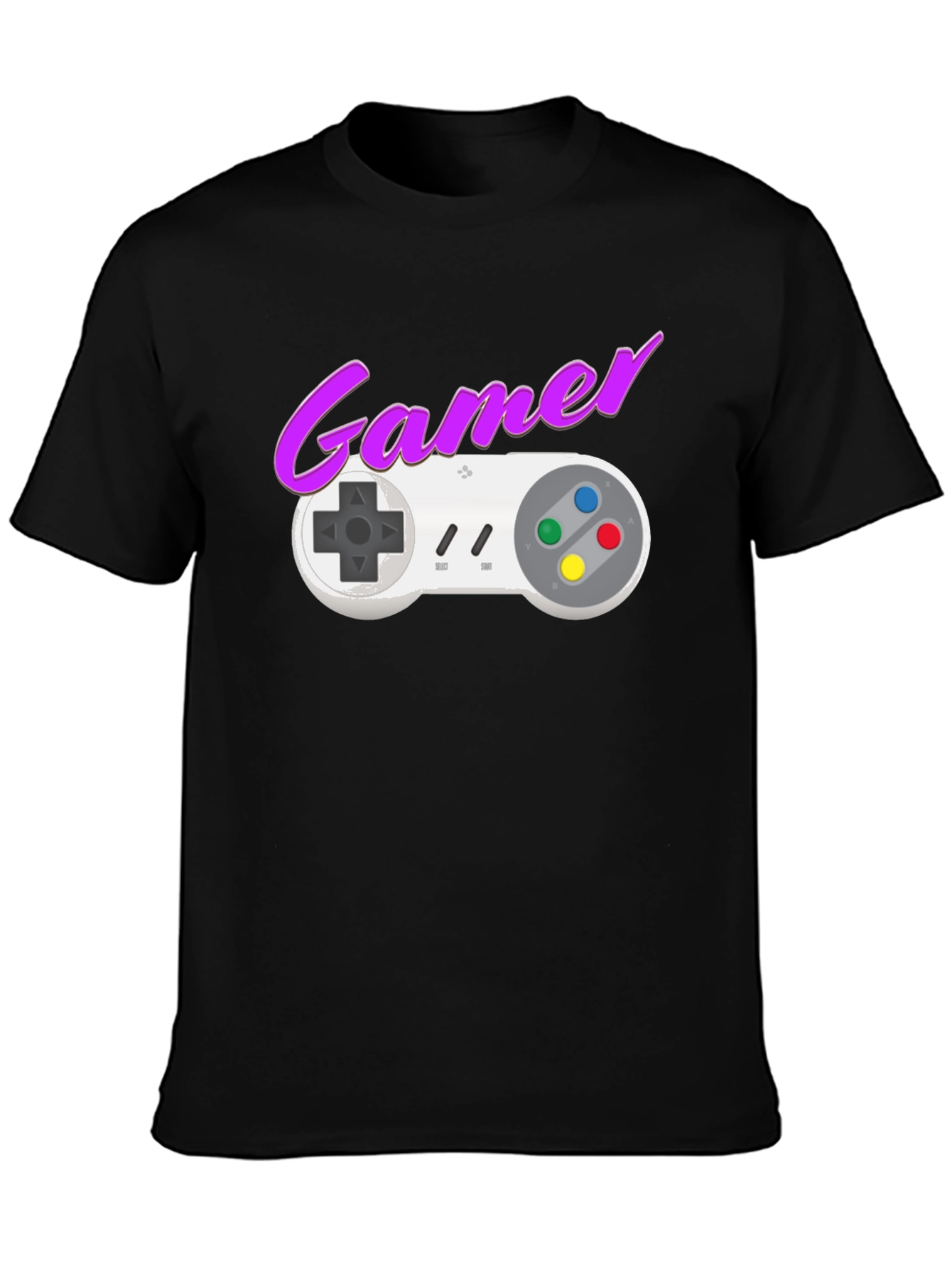 Retro Gamer T-Shirt - Classic Gaming Console Design