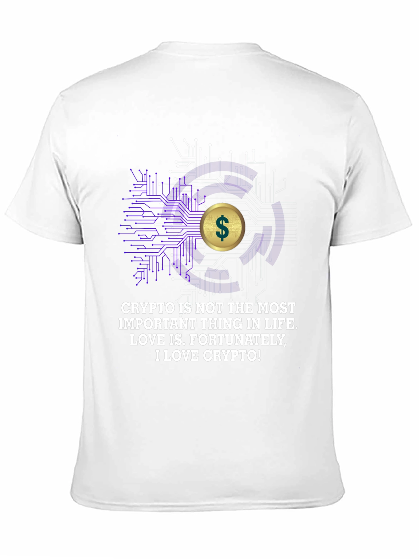 Crypto Love T-Shirt - Mens Black Tee