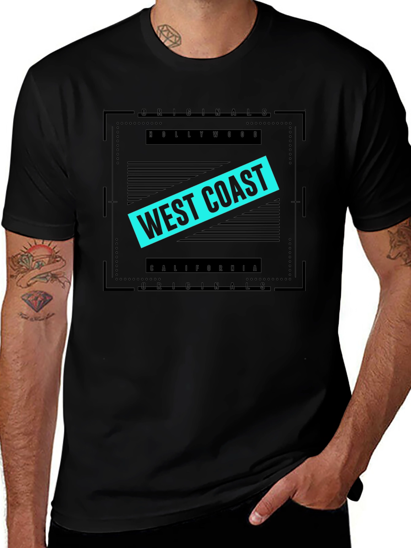 West Coast California Tee