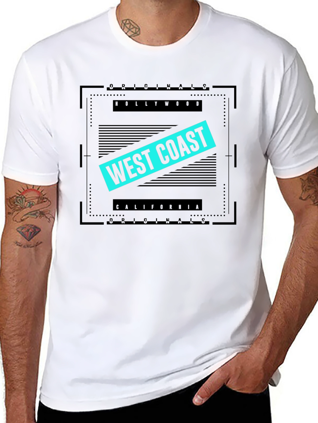 West Coast California Tee