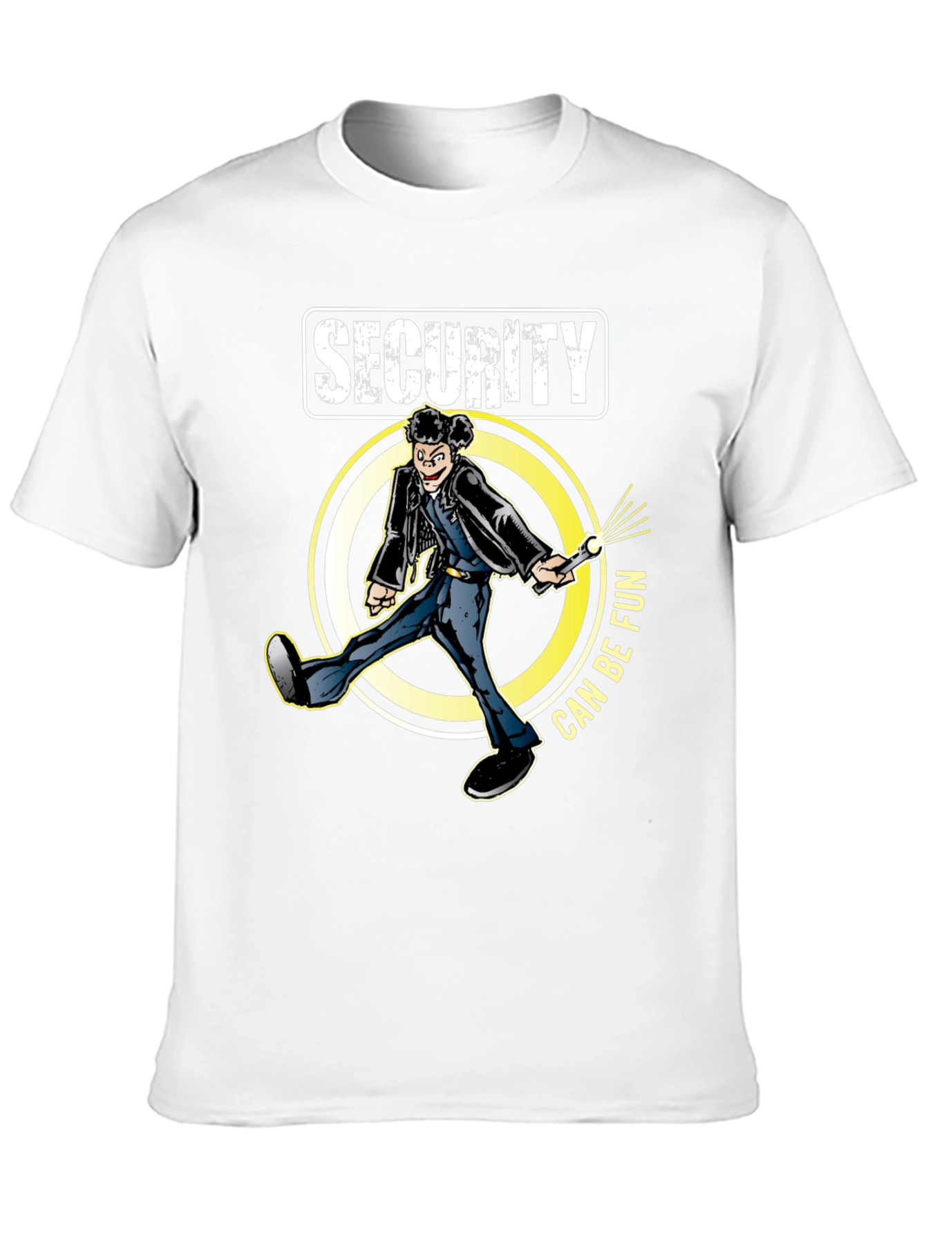 Security Can Be Fun Black T-Shirt