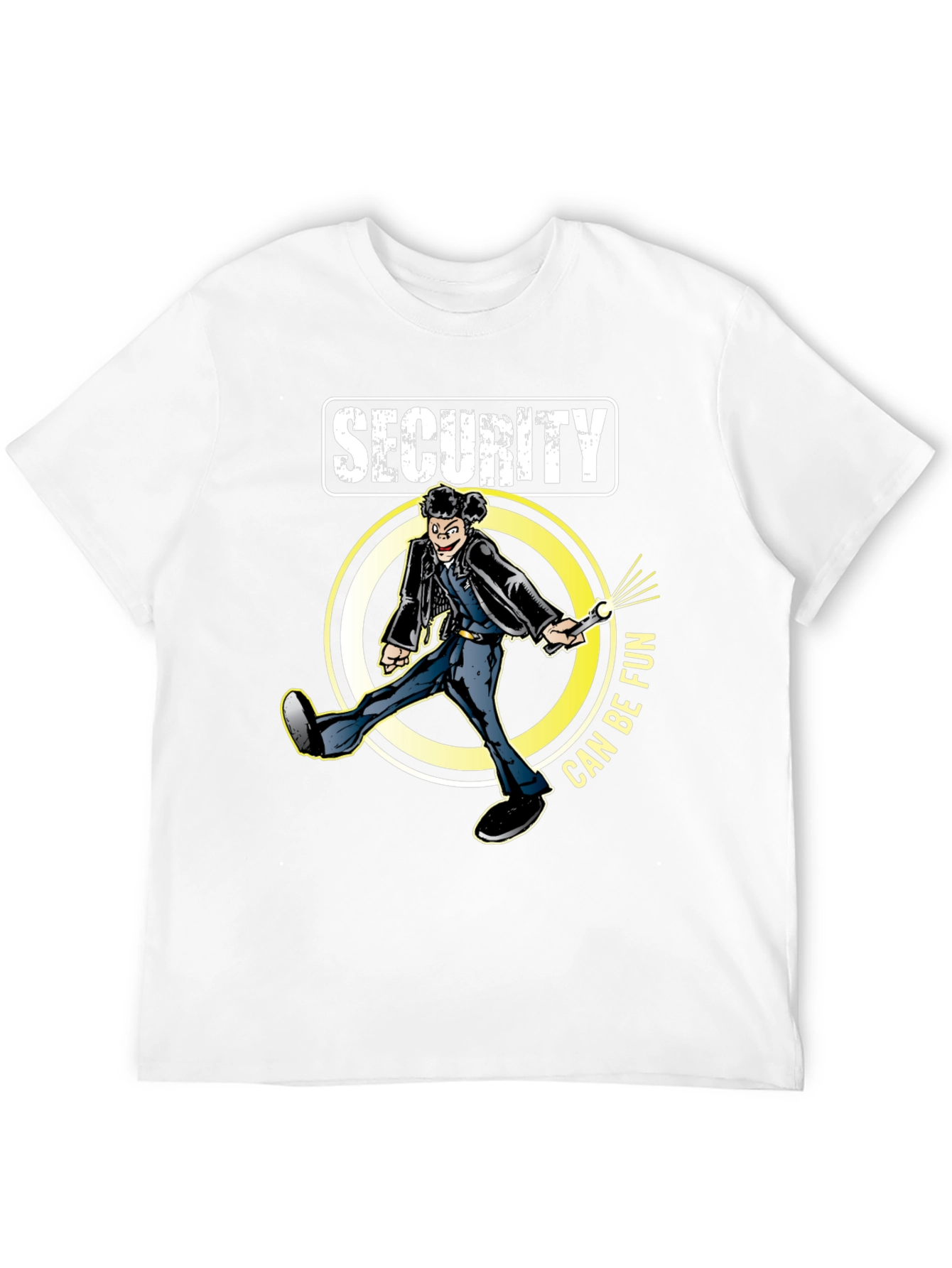 Security Can Be Fun Black T-Shirt