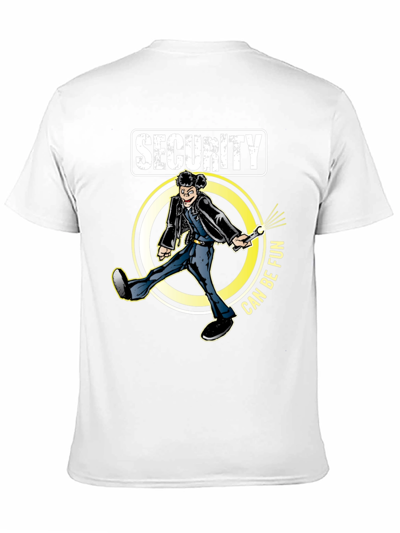 Security Can Be Fun Black T-Shirt
