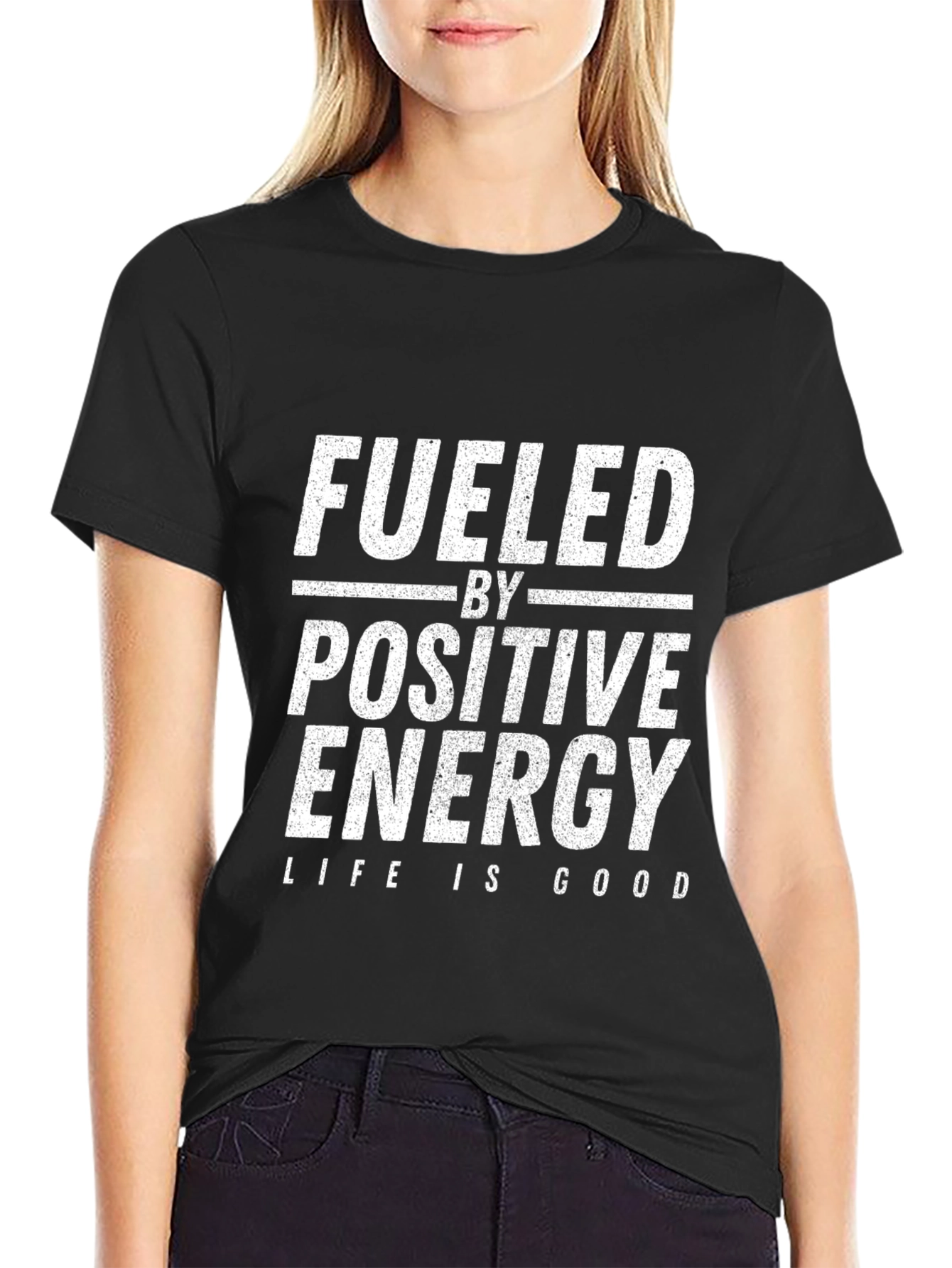 Fueled by Positive Energy Graphic Tee