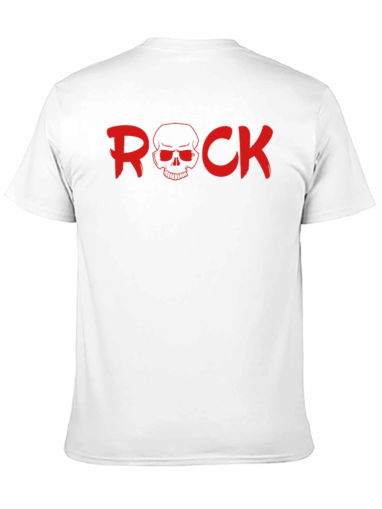 Rock Skull Graphic T-Shirt - Bold & Edgy
