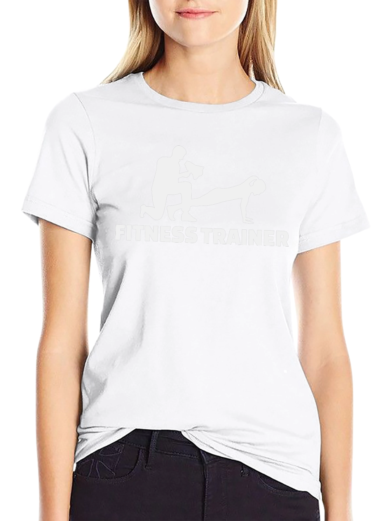 Fitness Trainer Graphic Tee - Gym Workout Shirt