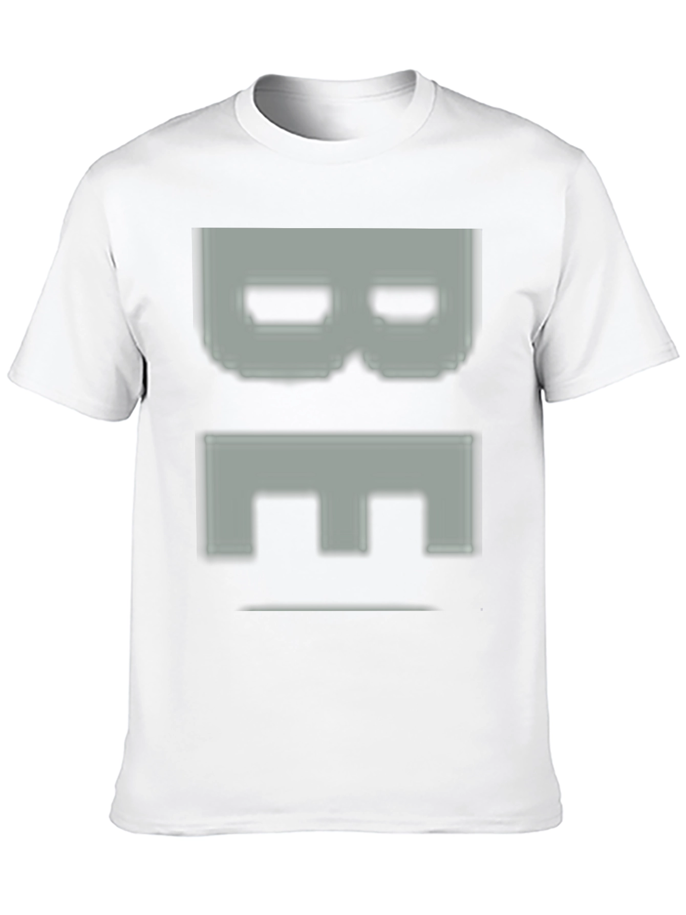 Pixelated BE Graphic Tee - Black Casual Shirt
