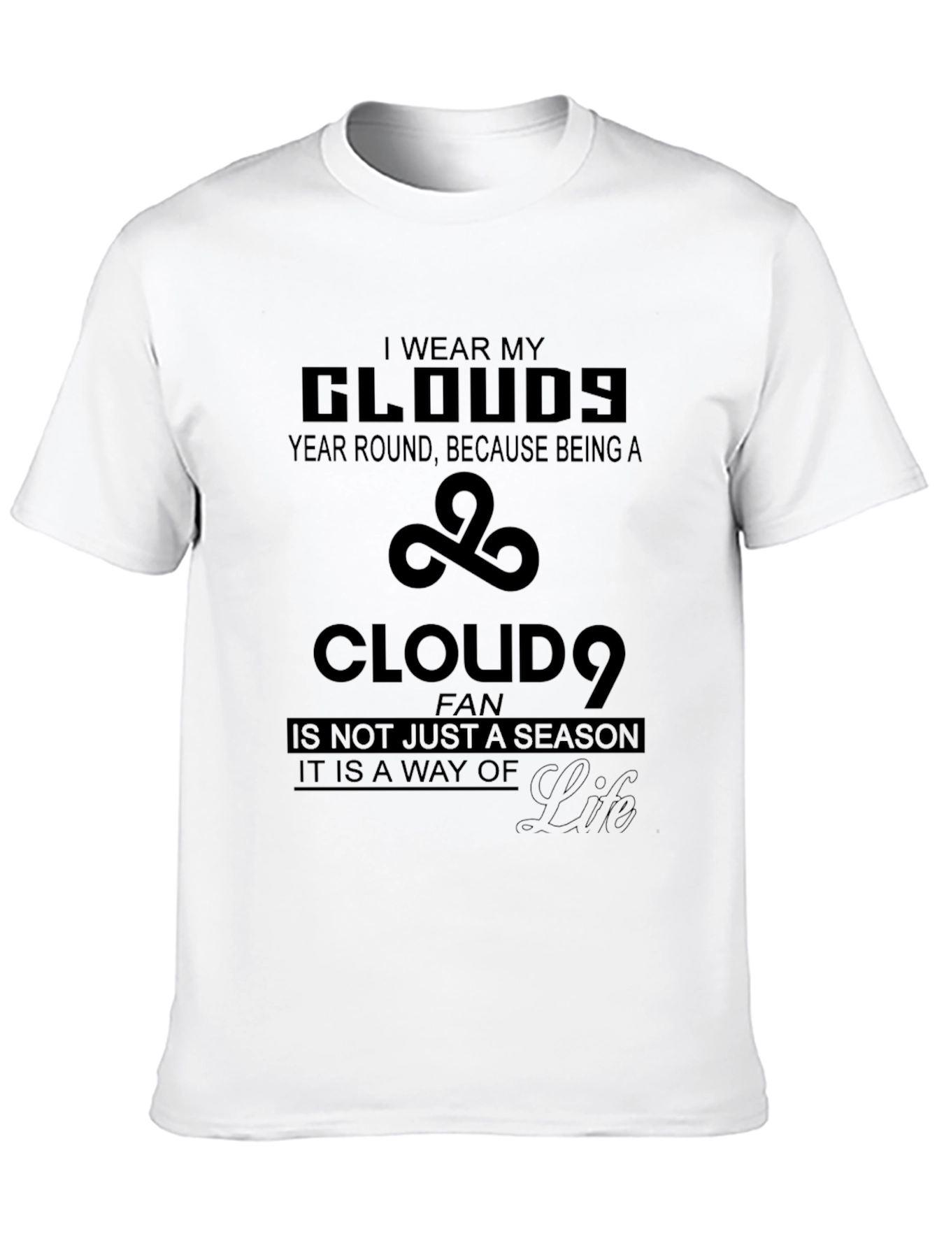 Cloud9 Fan T-Shirt - Year Round Pride